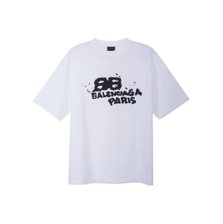 Balenciaga Balenciaga SS23 Letter Print Short Sleeve T-Shirt Size US S / EU 44-46 / 1 - 1 Thumbnail