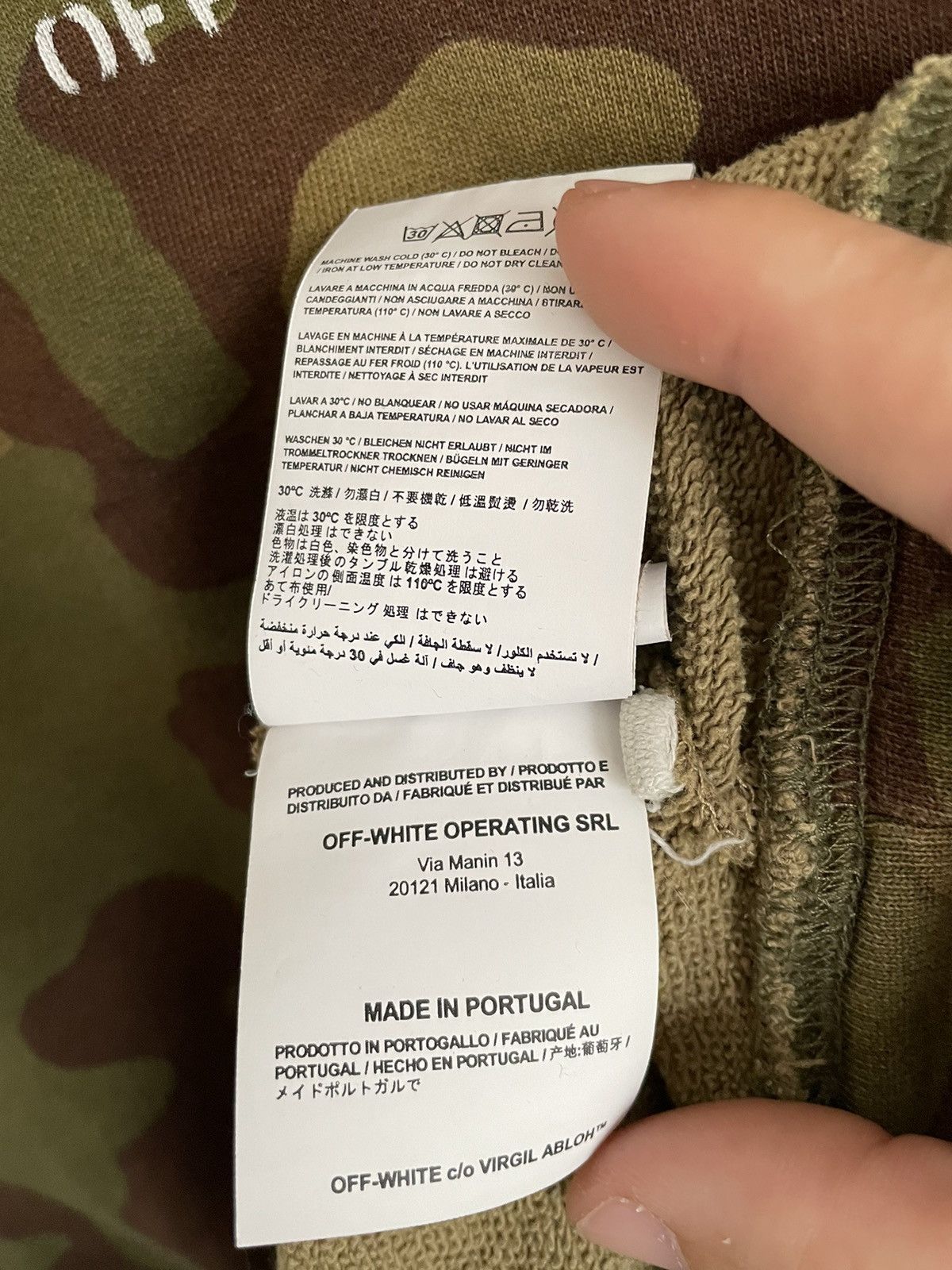 Off-White Off-White Oversized Camo Crewneck Arrow Jumper Sweatshirt 17 Size US S / EU 44-46 / 1 - 12 Thumbnail