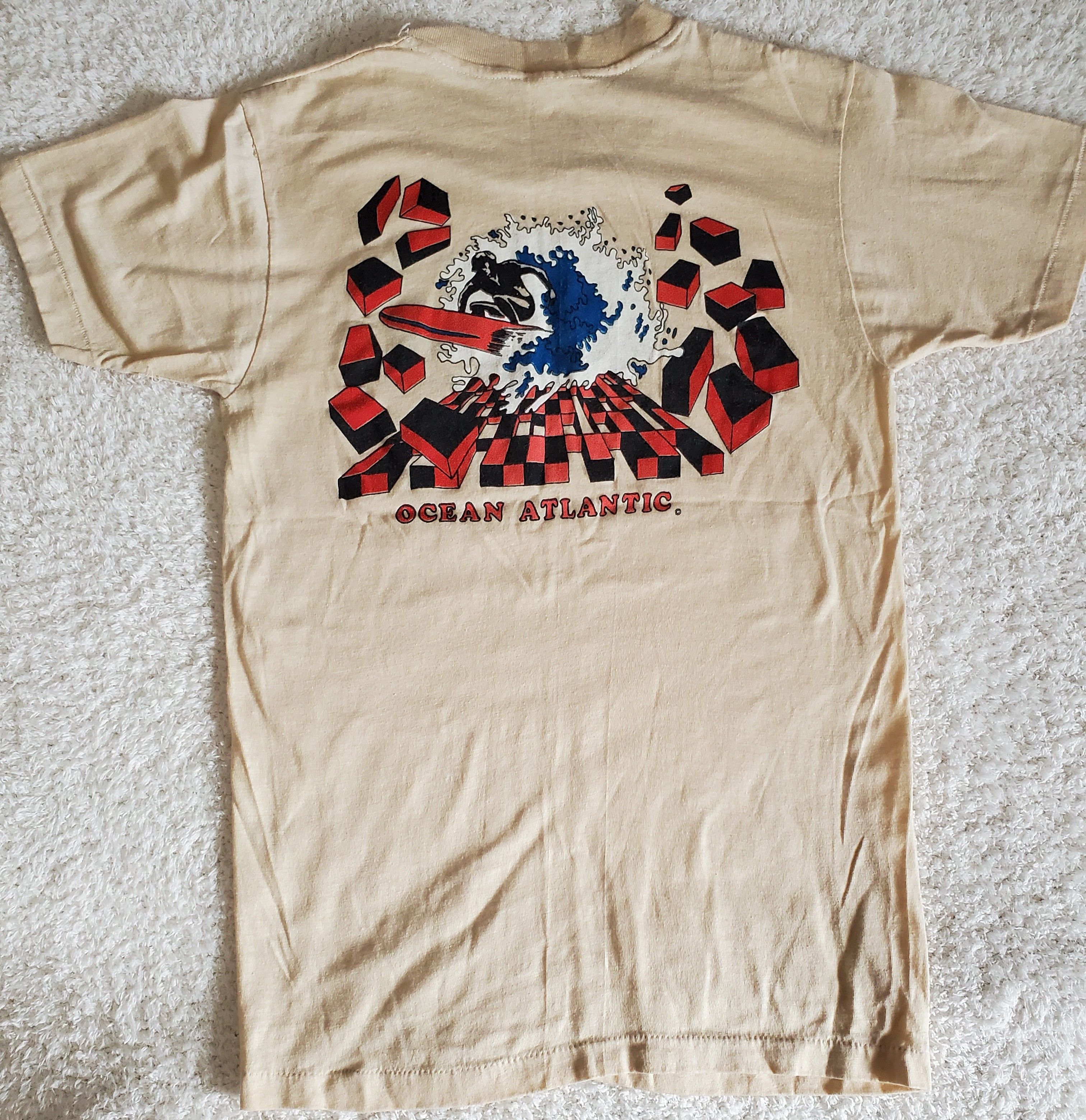 Vintage Ocean Atlantic vintage surfing gaming blocks 80s Size US S / EU 44-46 / 1 - 1 Thumbnail