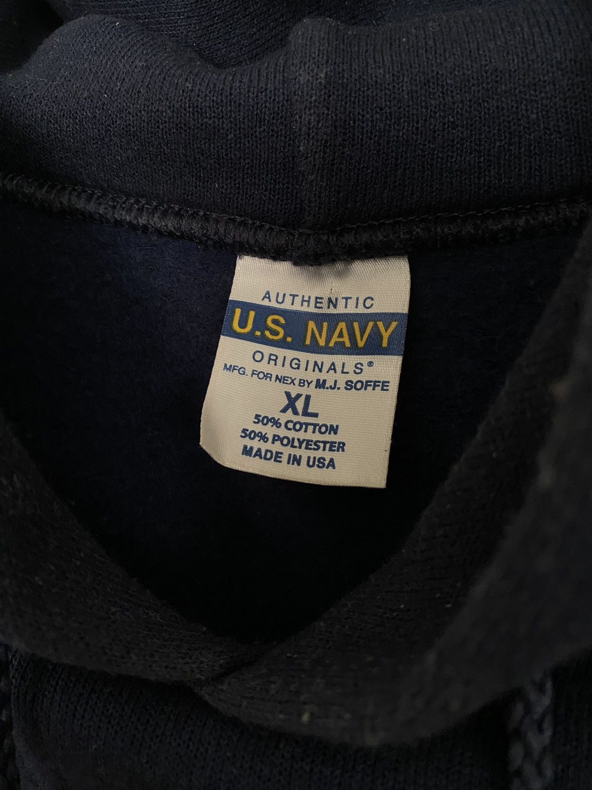 Naval Clothing Factory Navy Hoodie Size US XL / EU 56 / 4 - 3 Thumbnail