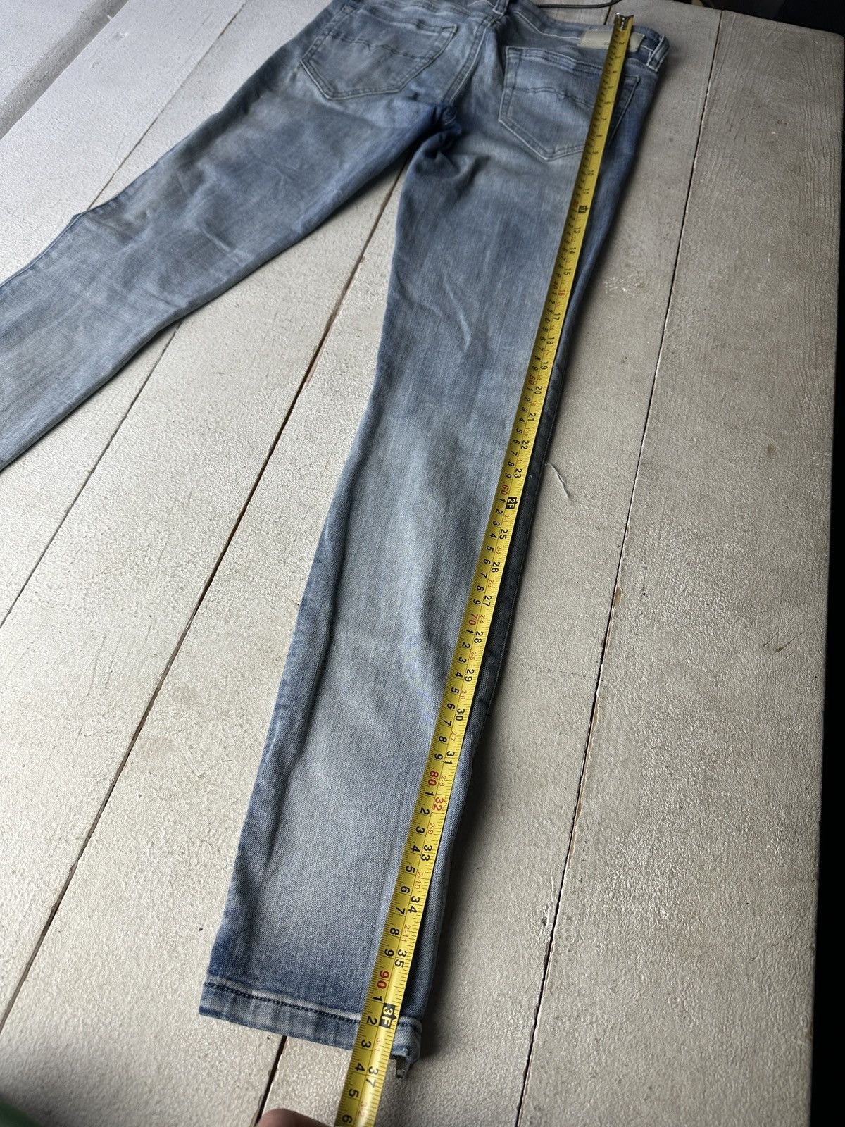 Diesel 🚨Gothic Diesel Regular Slim relax Flared Jeans Womens Size 25" / US 0 / IT 36 - 11 Thumbnail