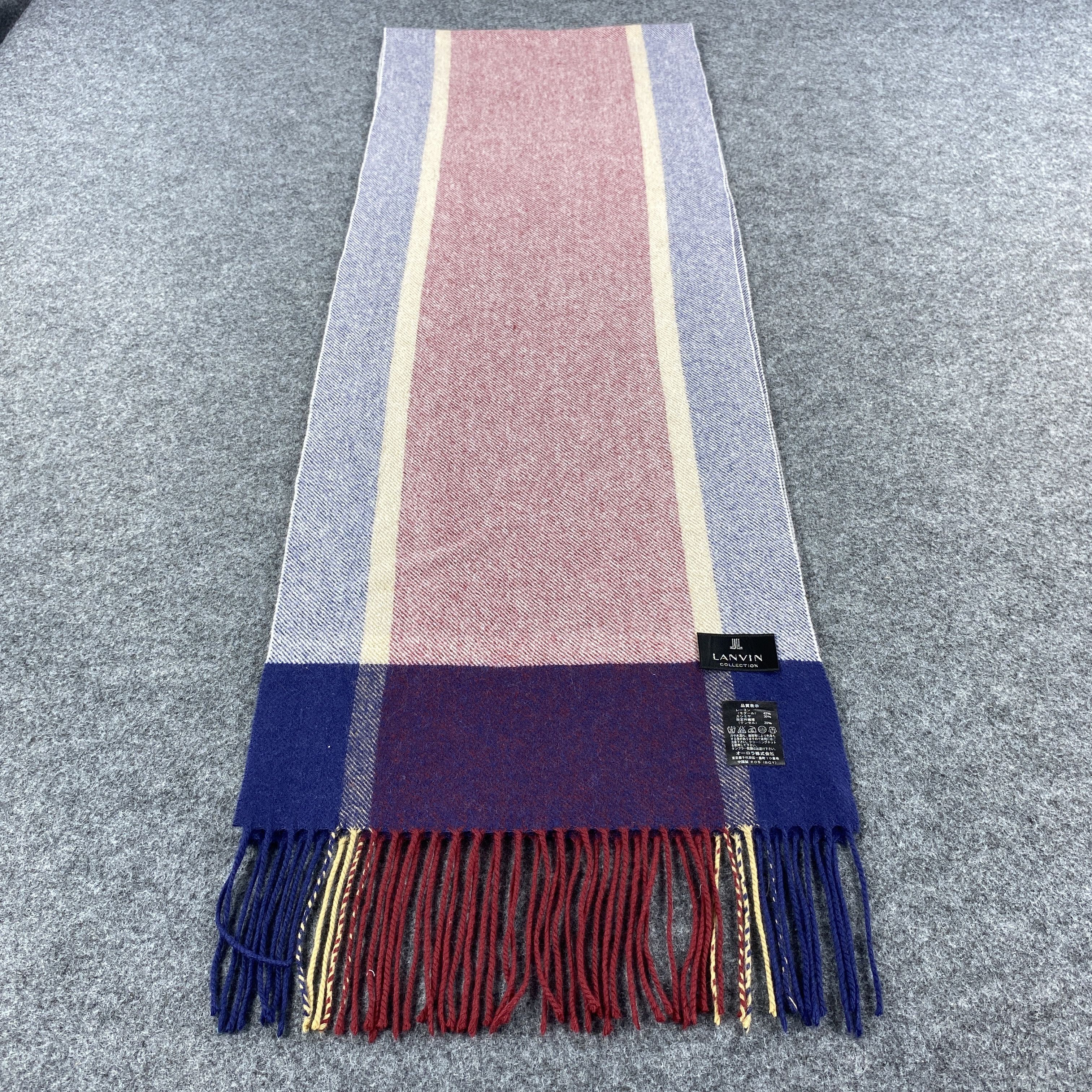 Lanvin Lanvin Scarf # Muffler # Neckwear # D601 Size ONE SIZE - 4 Thumbnail