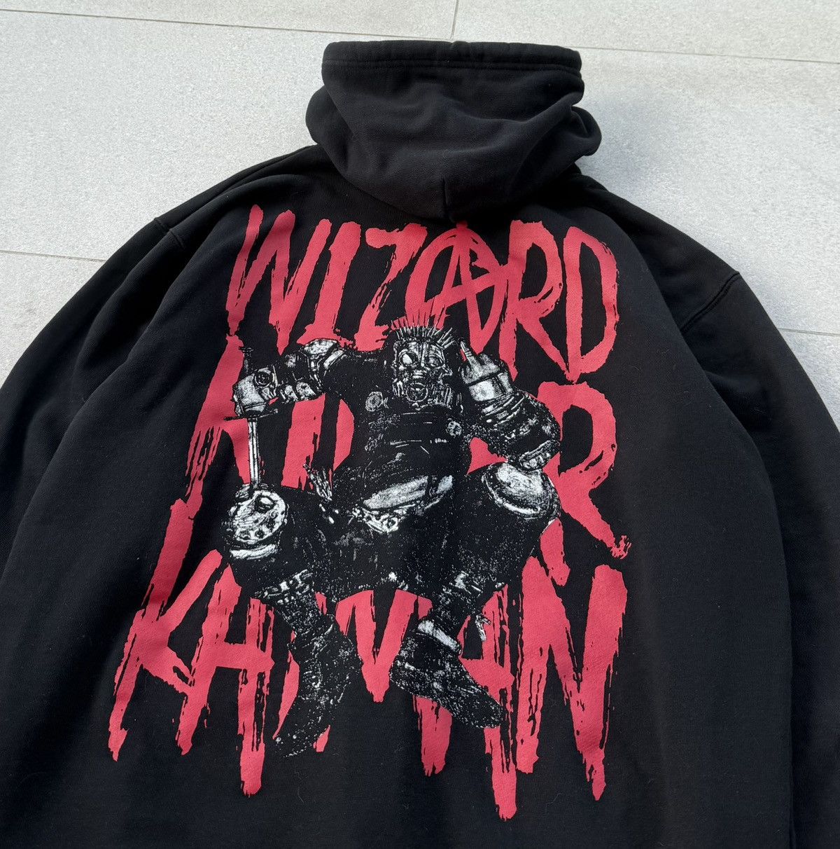 Vintage Vintage Wizard Killer Kaiman Zip Hoodie Drohedo Size US L / EU 52-54 / 3 - 3 Thumbnail