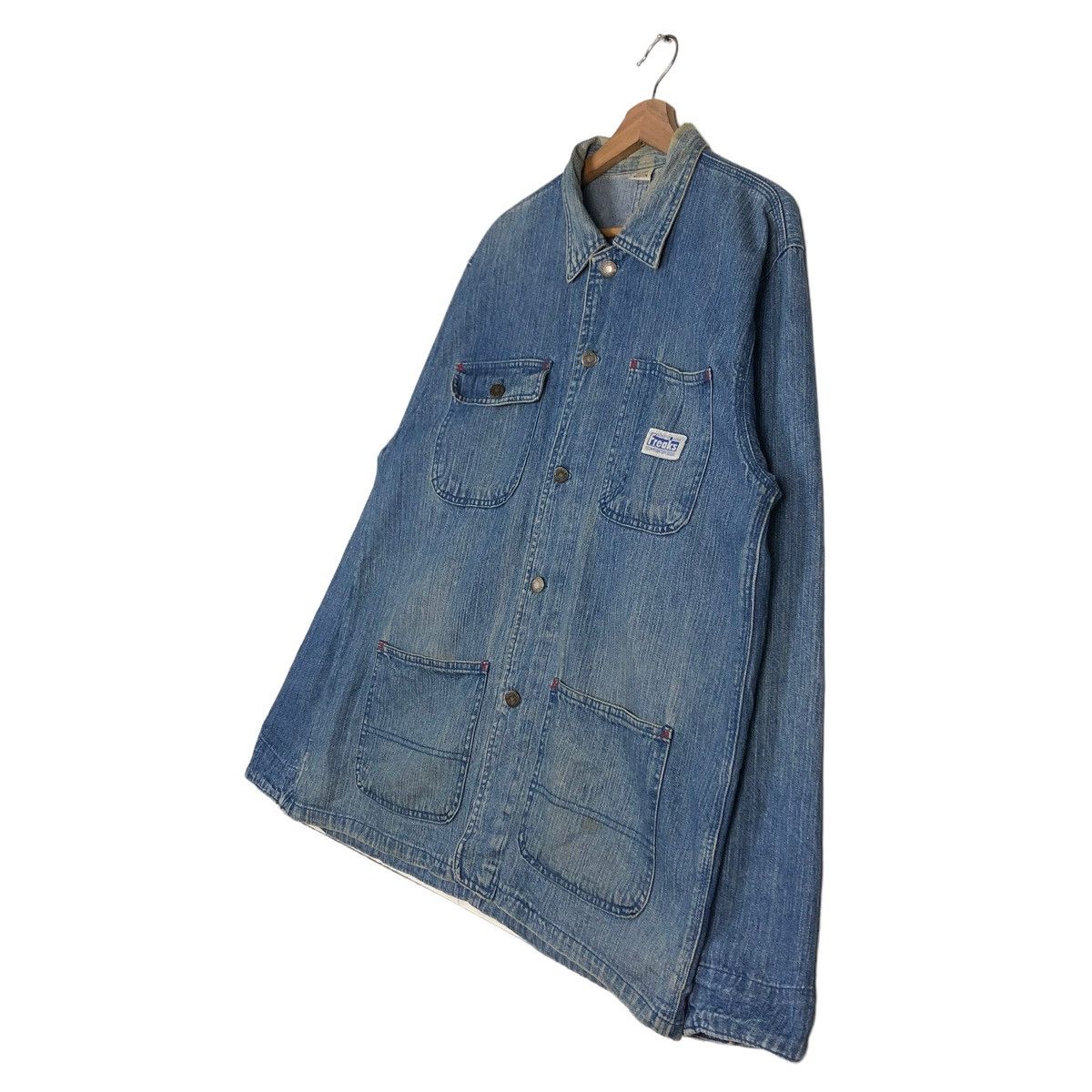 Japanese Brand × Vintage 🔥VINTAGE CHORE WORK JACKET FREAKS JAPAN ISSEY MIYAKE Size US M / EU 48-50 / 2 - 2 Thumbnail