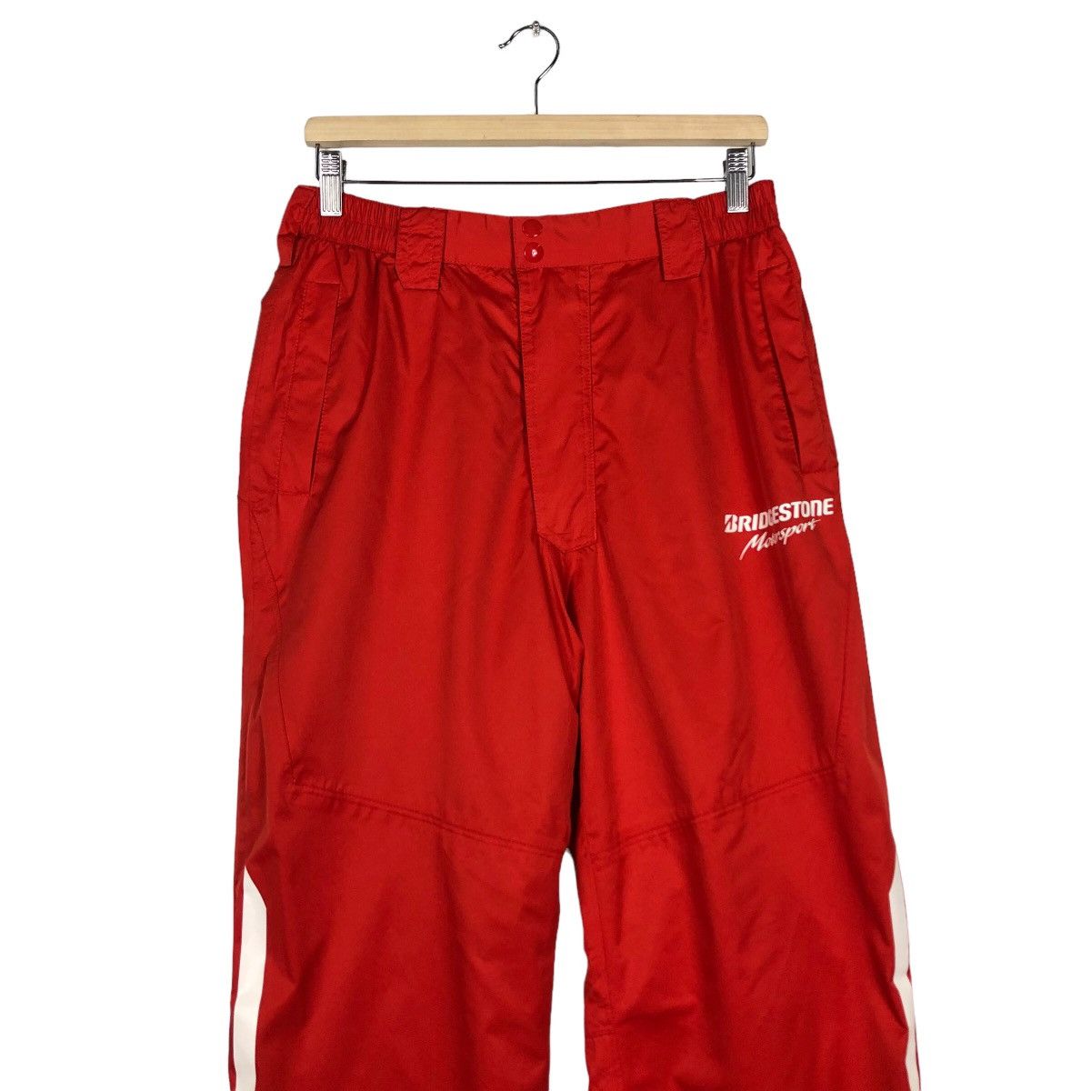 🔥90’s Vintage Bridgestone Motorsports Pants Racing Big Logo