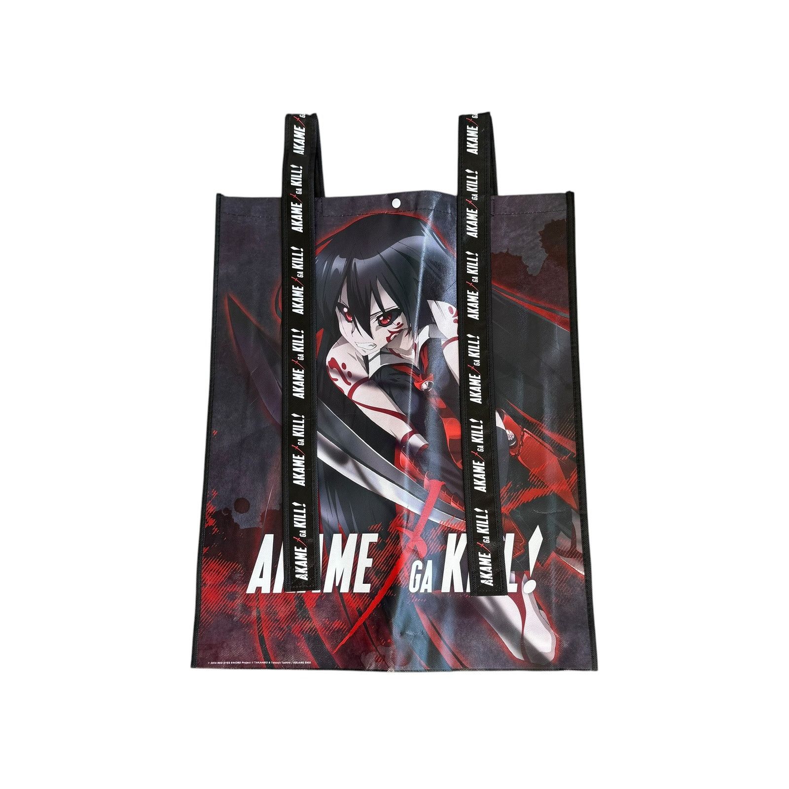 Vintage Akame Ga Kill Promotional Tote Bag Anime Backpack Size ONE SIZE - 3 Thumbnail