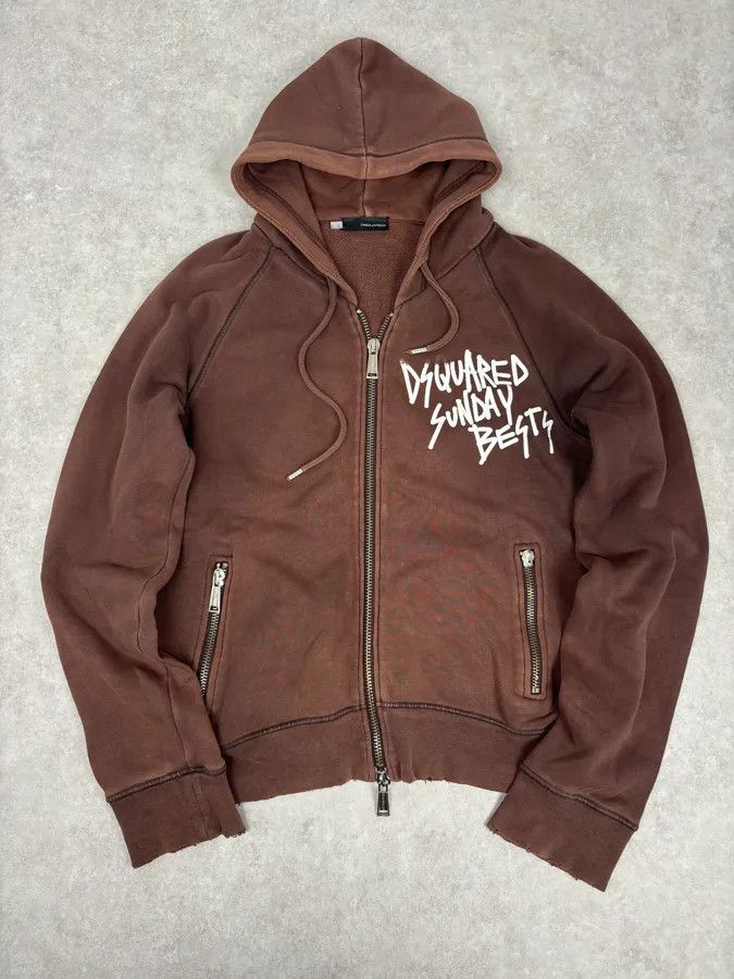 Dsquared2 Dsquared2 FW05 Jesus My Shepherd Zip Hoodie | Grailed
