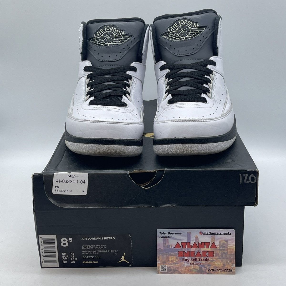 Jordan Brand Air Jordan 2 wing it Size US 8.5 / EU 41-42 - 2 Thumbnail