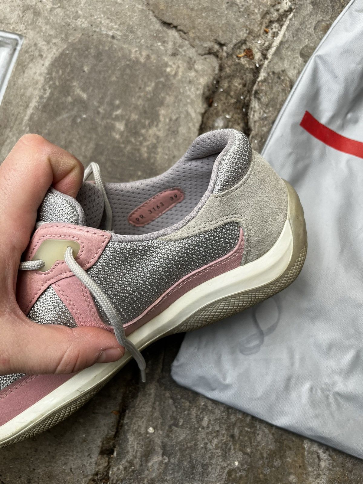Prada America’s Cup Pink Size US 6.5 / IT 36.5 - 4 Thumbnail