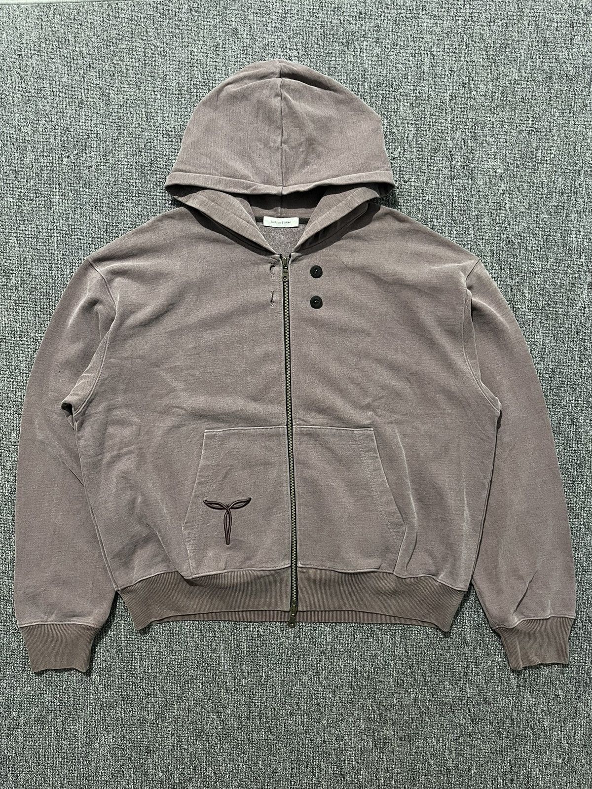Vintage oversized surface edition double zip up hoodie Size US XL / EU 56 / 4 - 2 Thumbnail