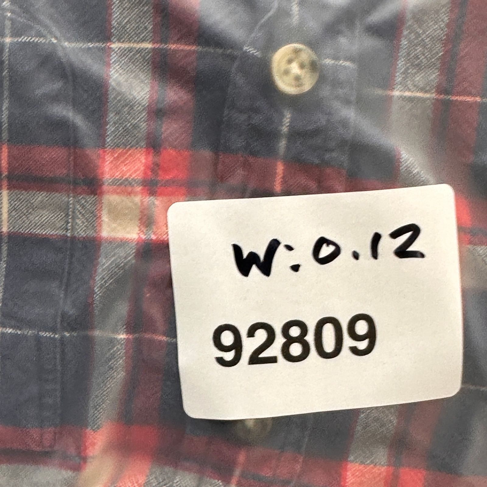 J.Crew J. Crew Mens Oxford Shirt Large Slim Blue Button Down Plaid Size US L / EU 52-54 / 3 - 8 Thumbnail