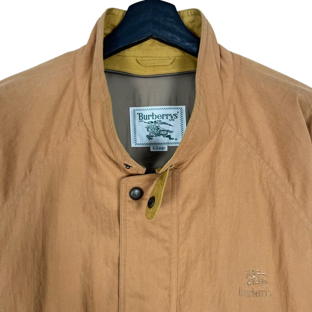 Burberry × Vintage Vintage Burberrys Light Jacket Size US L / EU 52-54 / 3 - 3 Thumbnail