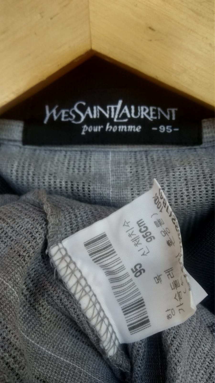 Yves Saint Laurent Vtg 00s YsL pour homme stripe poloshirt Size US M / EU 48-50 / 2 - 4 Thumbnail
