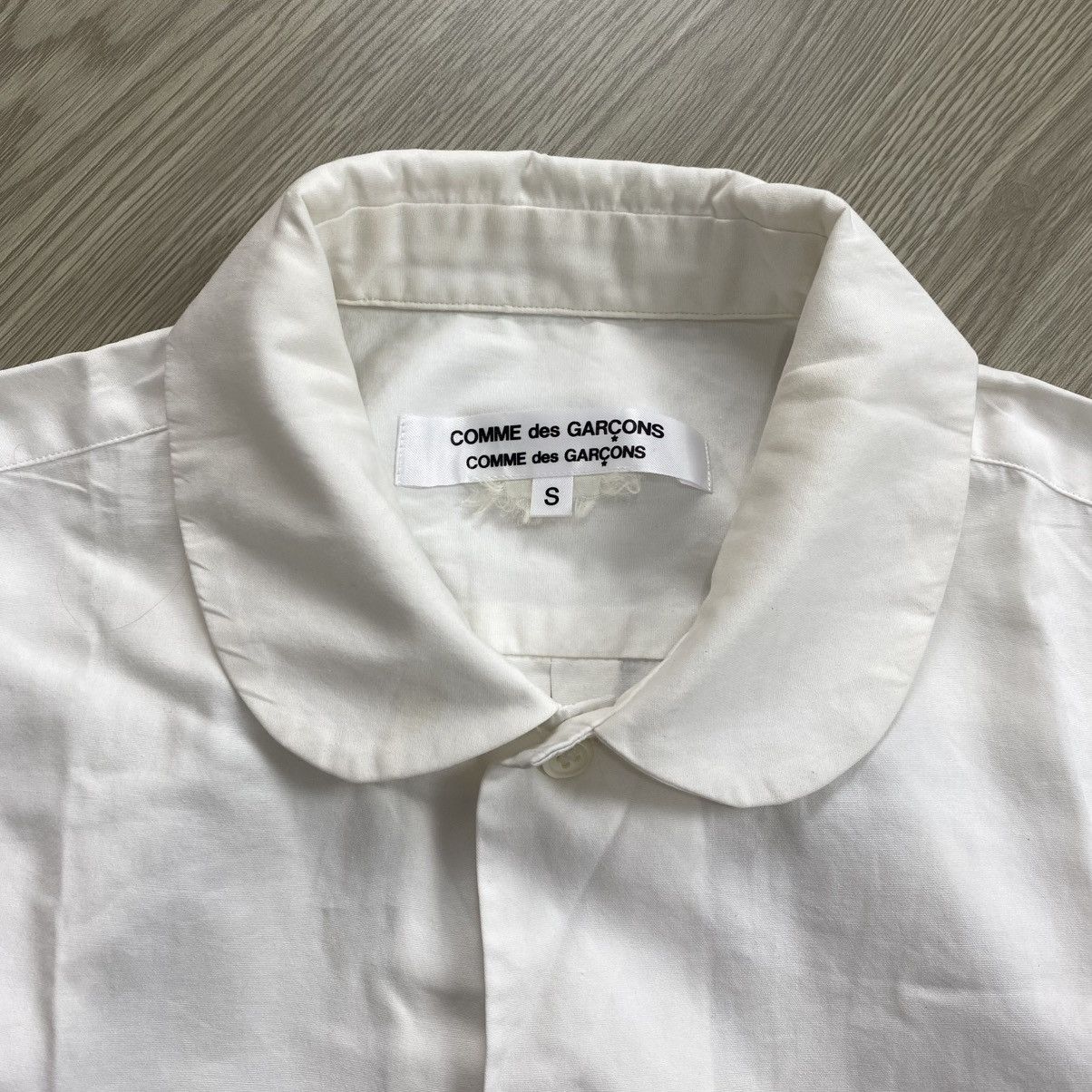 Comme des Garcons × Comme des Garcons Homme × Comme des Garcons Homme Deux 2000s Comme des Garcons Striped Long Sleeve Shirt Size US S / EU 44-46 / 1 - 5 Thumbnail