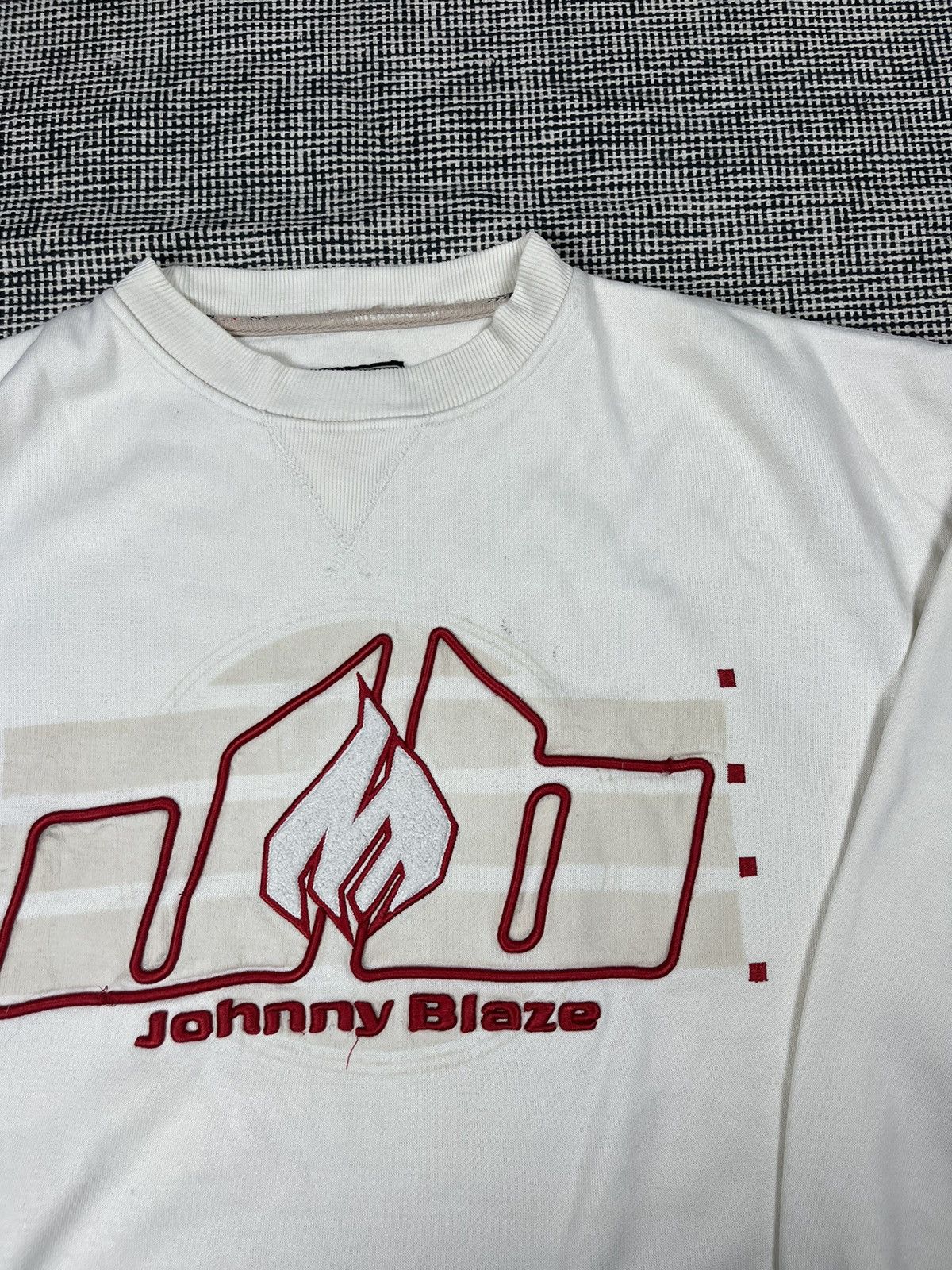 Vintage × Wu-Tang Clan vintage y2k baggy Johnny Blaze crewneck boxy fit wu tang Size US XL / EU 56 / 4 - 3 Thumbnail