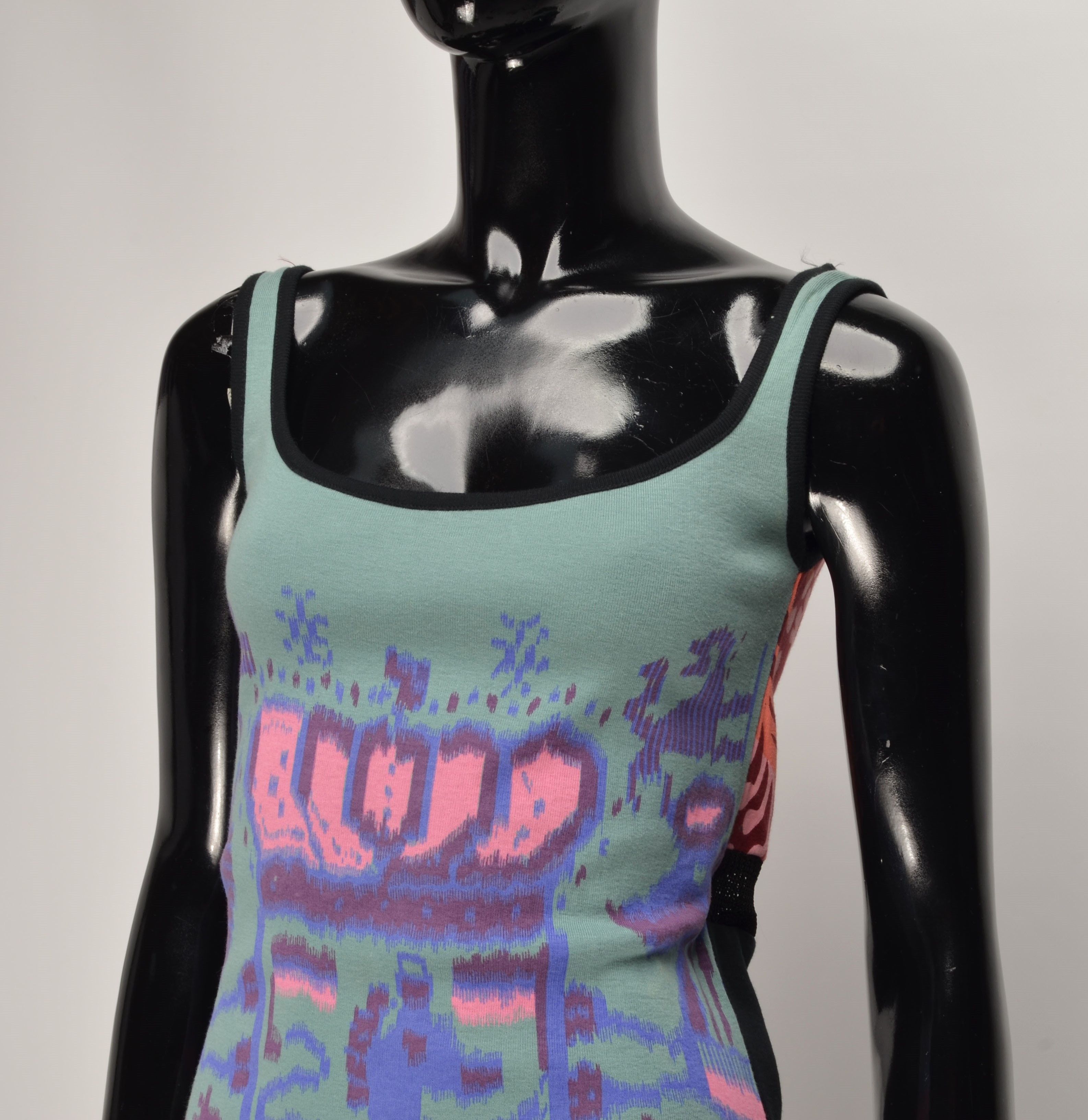 Custo Barcelona Vintage Custo Barcelona Y2K Printed Bodycon Dress Size S / US 4 / IT 40 - 2 Thumbnail