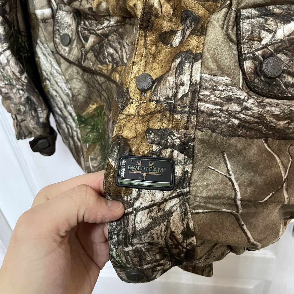 Fat Tokyo × Hunter × Japanese Brand Coat Tokyo Hunting Real Tree Camouflage Multipocket Jacket Size US L / EU 52-54 / 3 - 7 Thumbnail