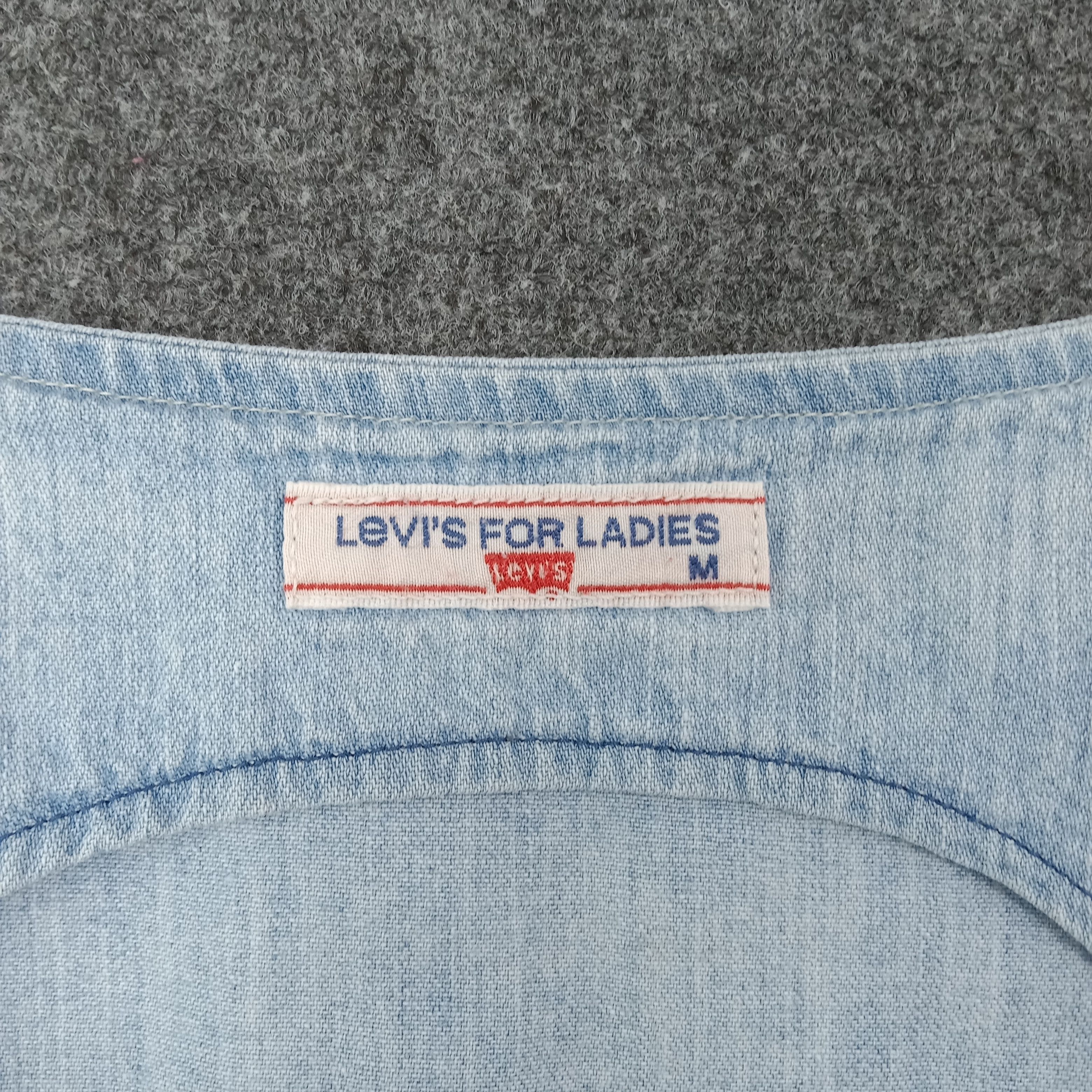 Levi's Levi's for Ladies Denim Tank Top C267N36 Size XS / US 0-2 / IT 36-38 - 3 Thumbnail