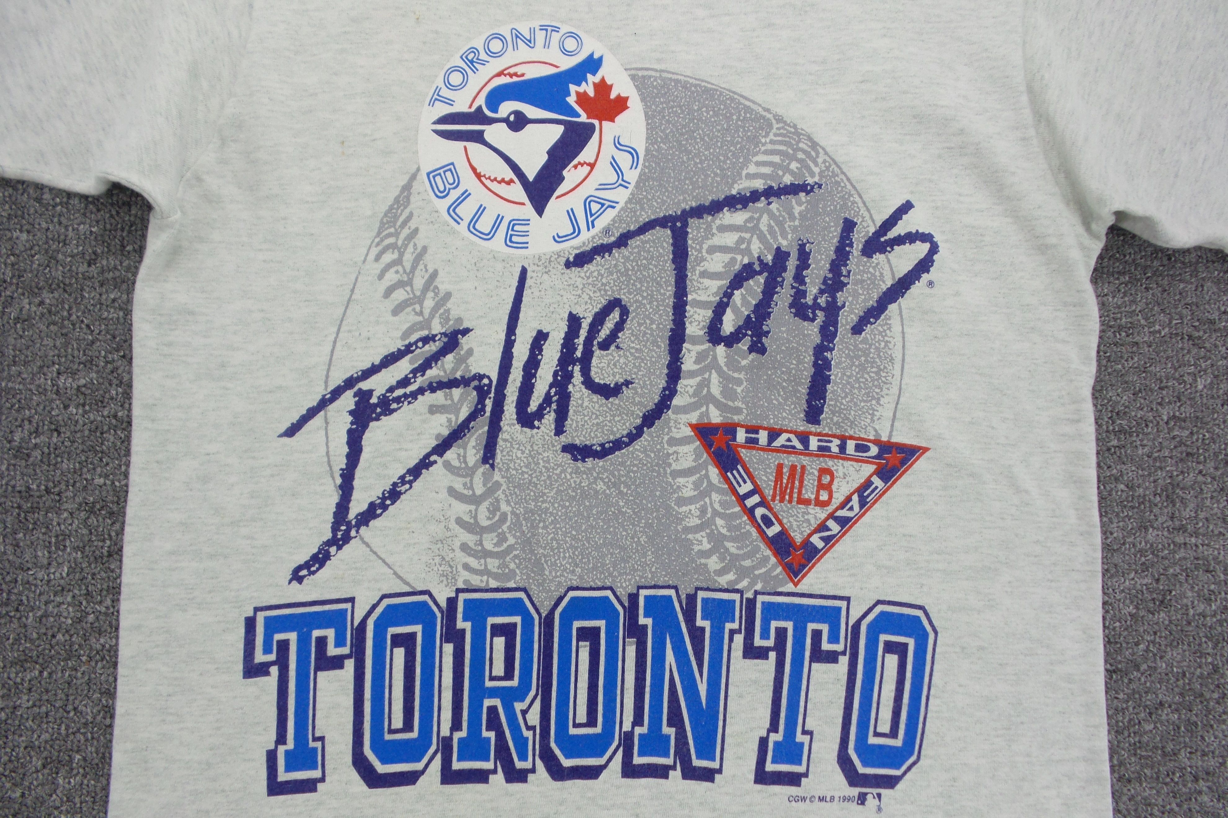 Fruit Of The Loom × MLB × Vintage VINTAGE 90's MLB Toronto Blue Jays T-shirts Size US M / EU 48-50 / 2 - 4 Thumbnail