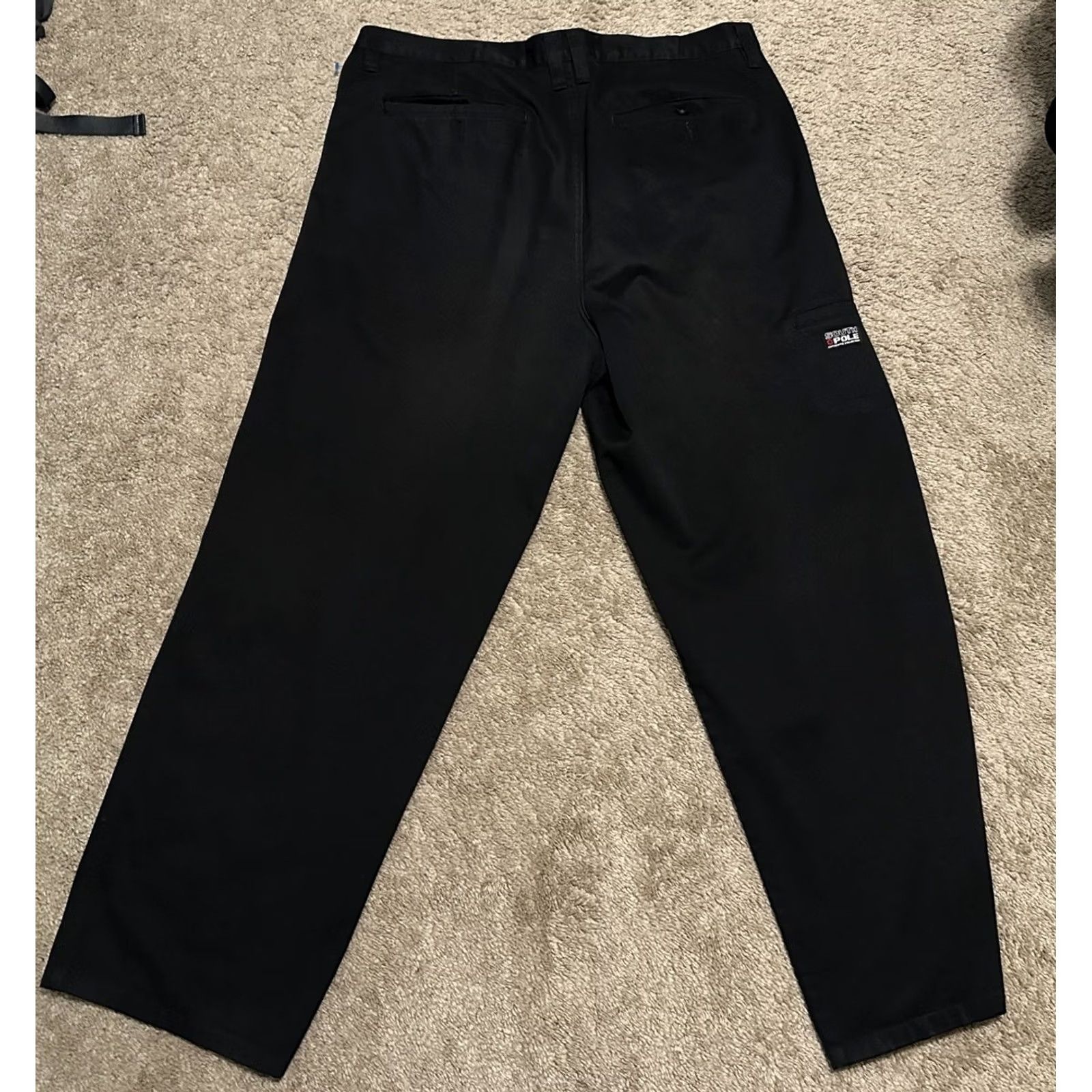 Southpole VINTAGE Southpole Pants Mens 42 Baggy Grunge Skater 2000s Y2K Straight Leg Black Size US 42 / EU 58 - 6 Thumbnail