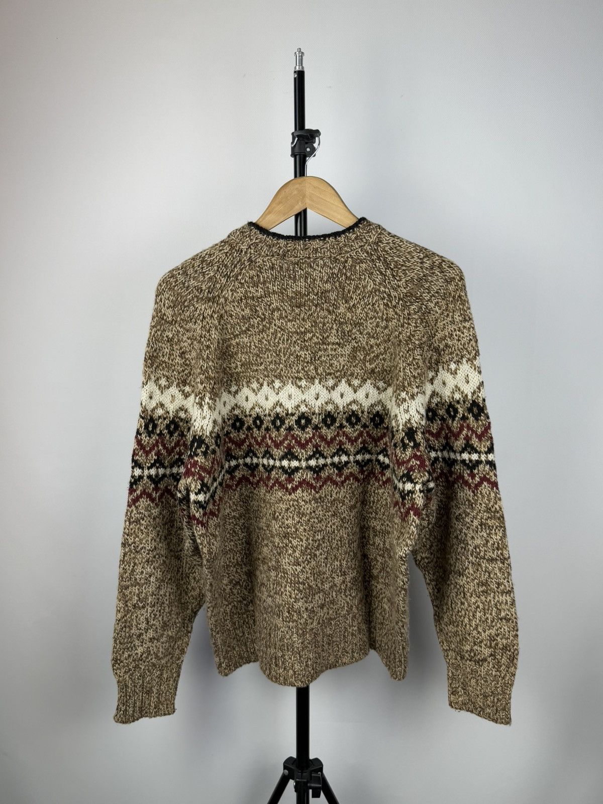 Vintage Vintage 90s Japanese style Native Hand Made Knit Sweater Size US M / EU 48-50 / 2 - 4 Thumbnail