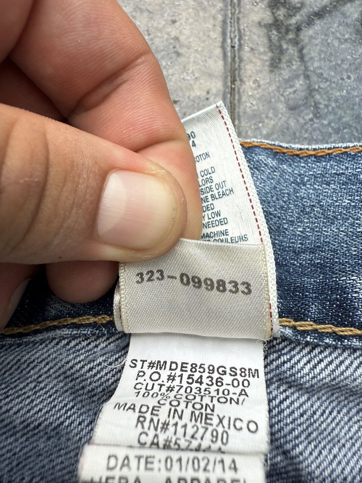 True Religion 90’s TRUE RELIGION RARE POCKET LOGO Y2K VINTAGE DENIM PANTS Size US 29 - 15 Thumbnail