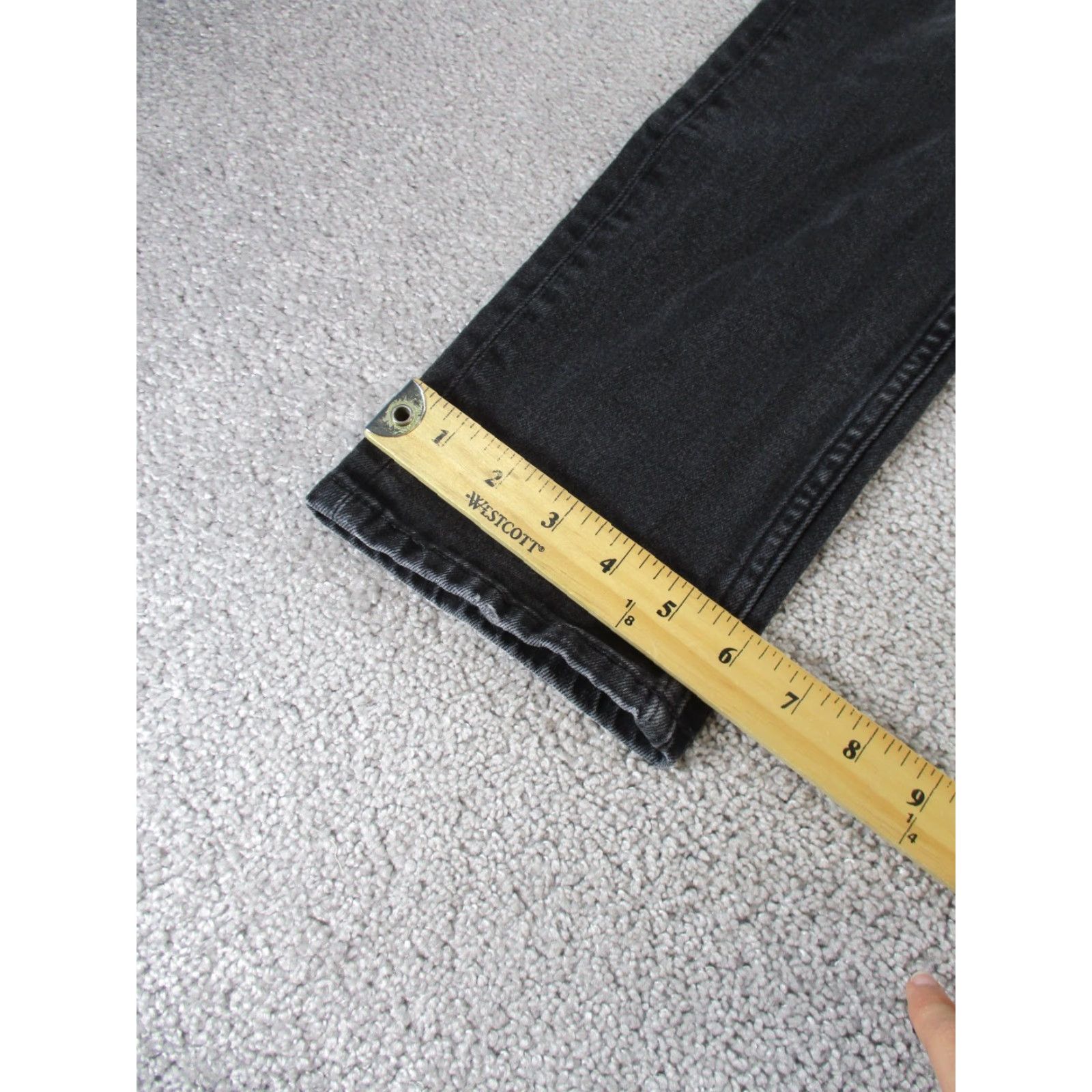 Everlane Everlane Jeans Mens 32X30 Dark Gray Denim Slim Fit Straight Regular Mens Size US 32 / EU 48 - 5 Thumbnail