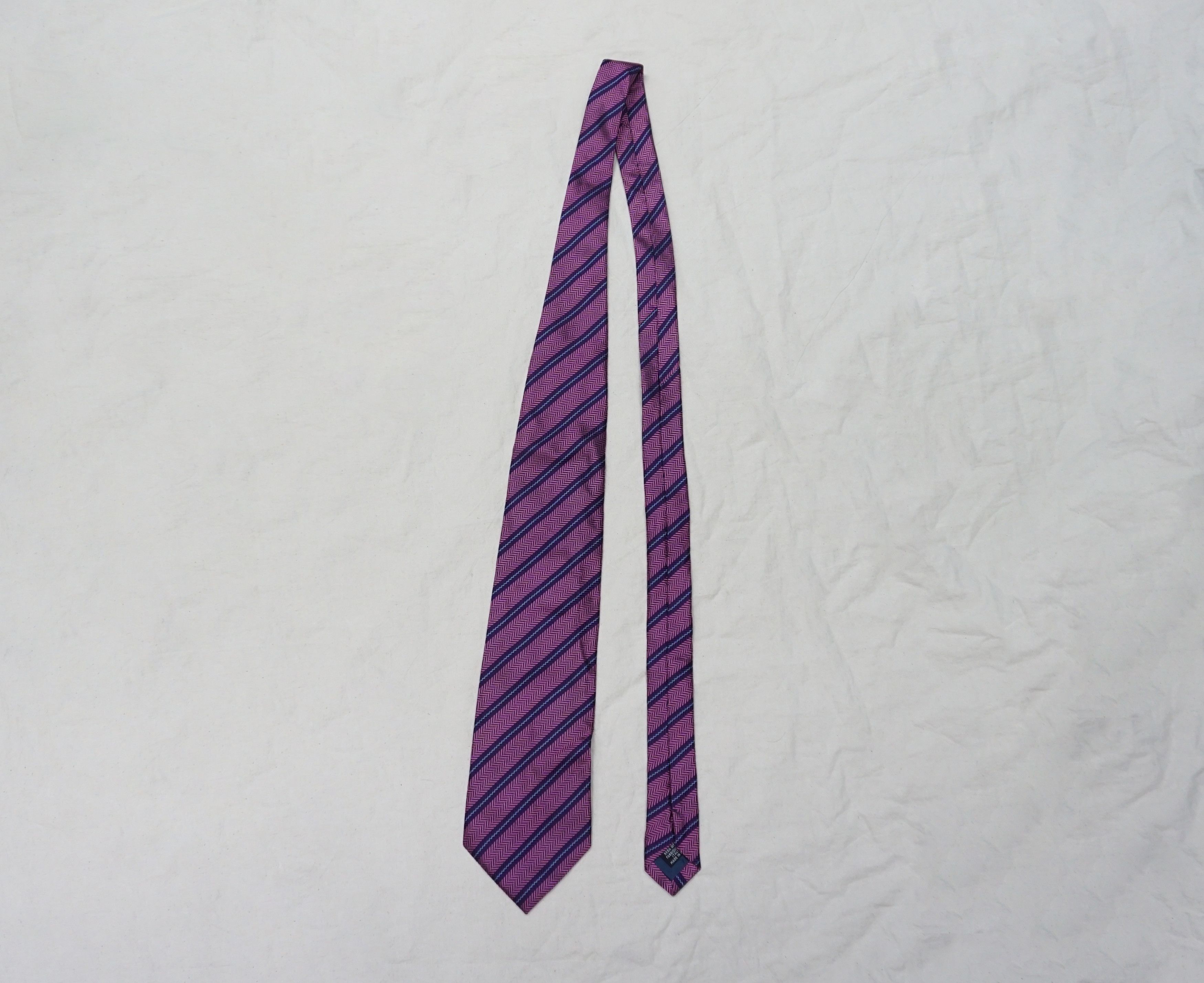 Kent & Curwen Kent & Curwen herringbone pattern Necktie Size ONE SIZE - 1 Thumbnail