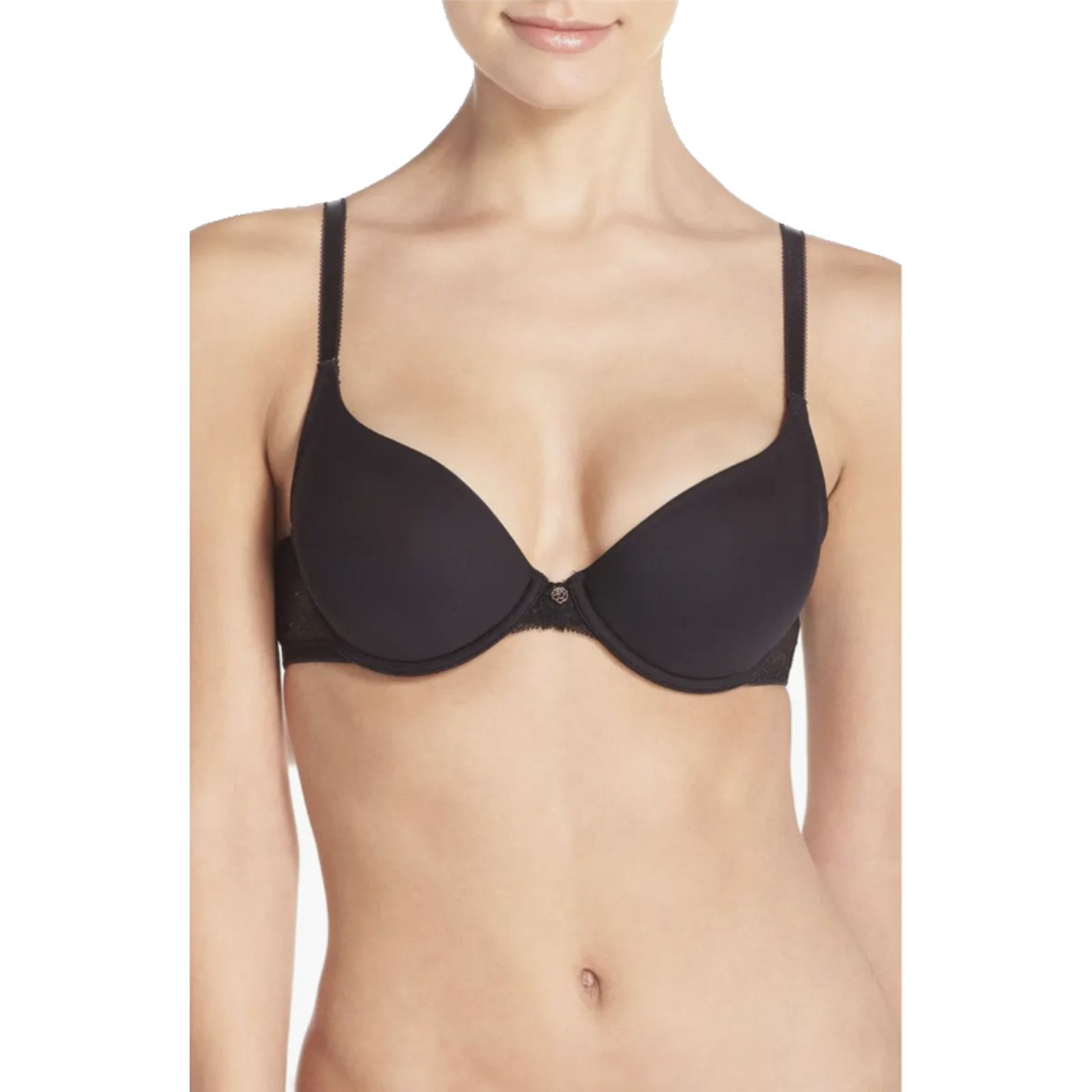 The Unbranded Brand Skarlett Blue Women Black Underwire T-Shirt Bra Size 36DD Size ONE SIZE - 1 Thumbnail