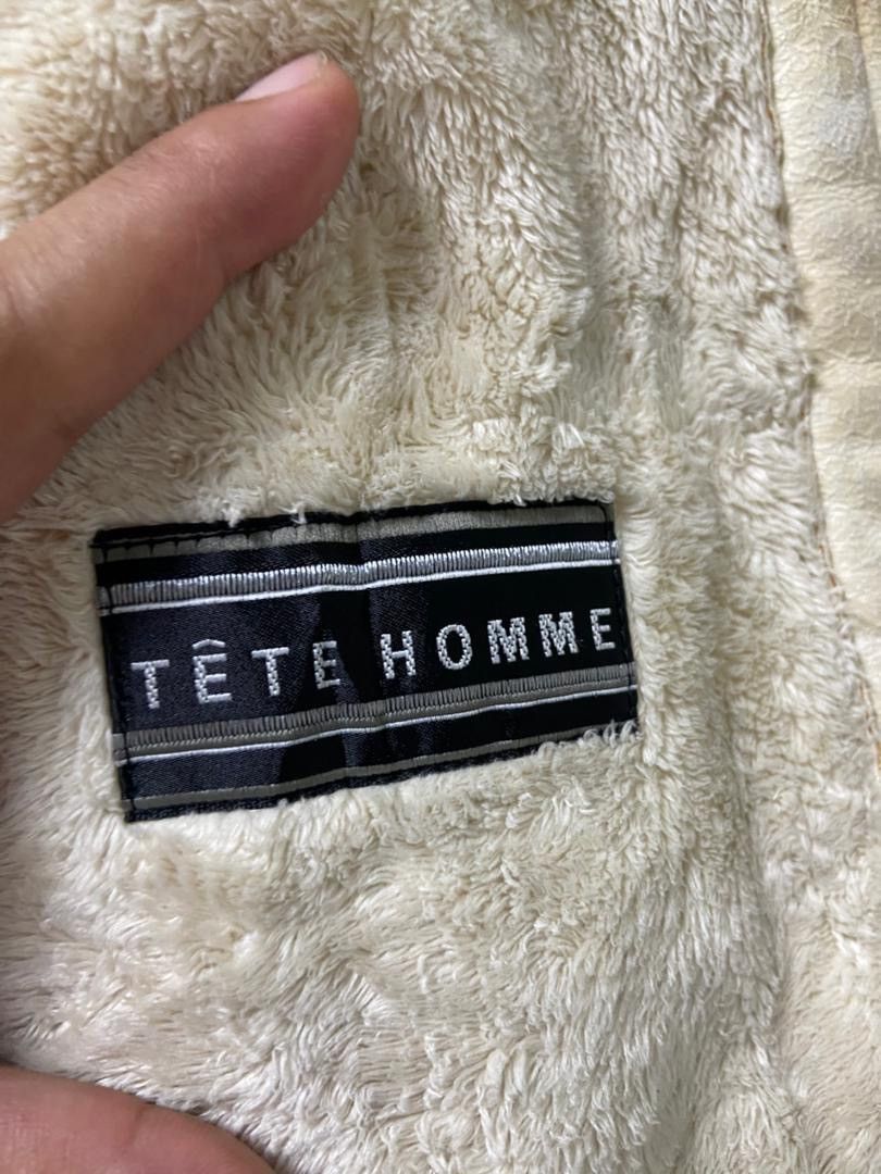 Tete Homme Tete Homme Suede Jacket with Faux Fur Collar (192) Size US L / EU 52-54 / 3 - 3 Thumbnail