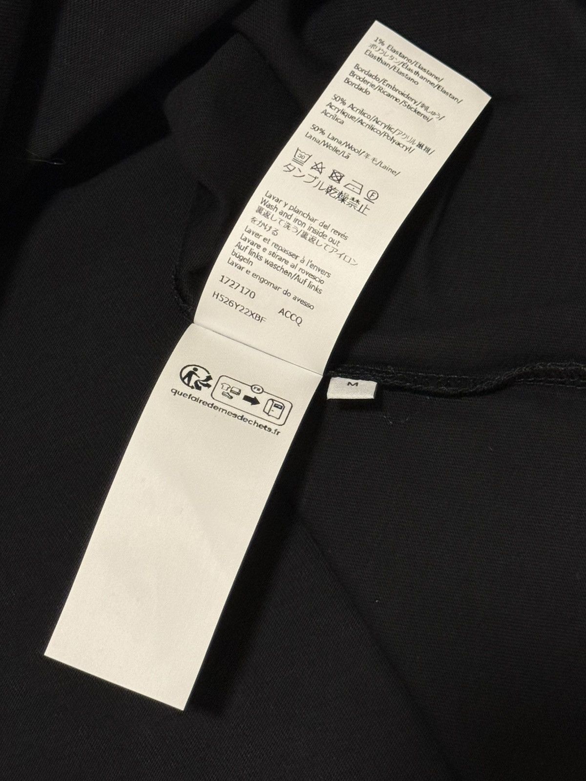 Loewe LOEWE Embroidered Logo T Shirt Black Size US M / EU 48-50 / 2 - 6 Thumbnail