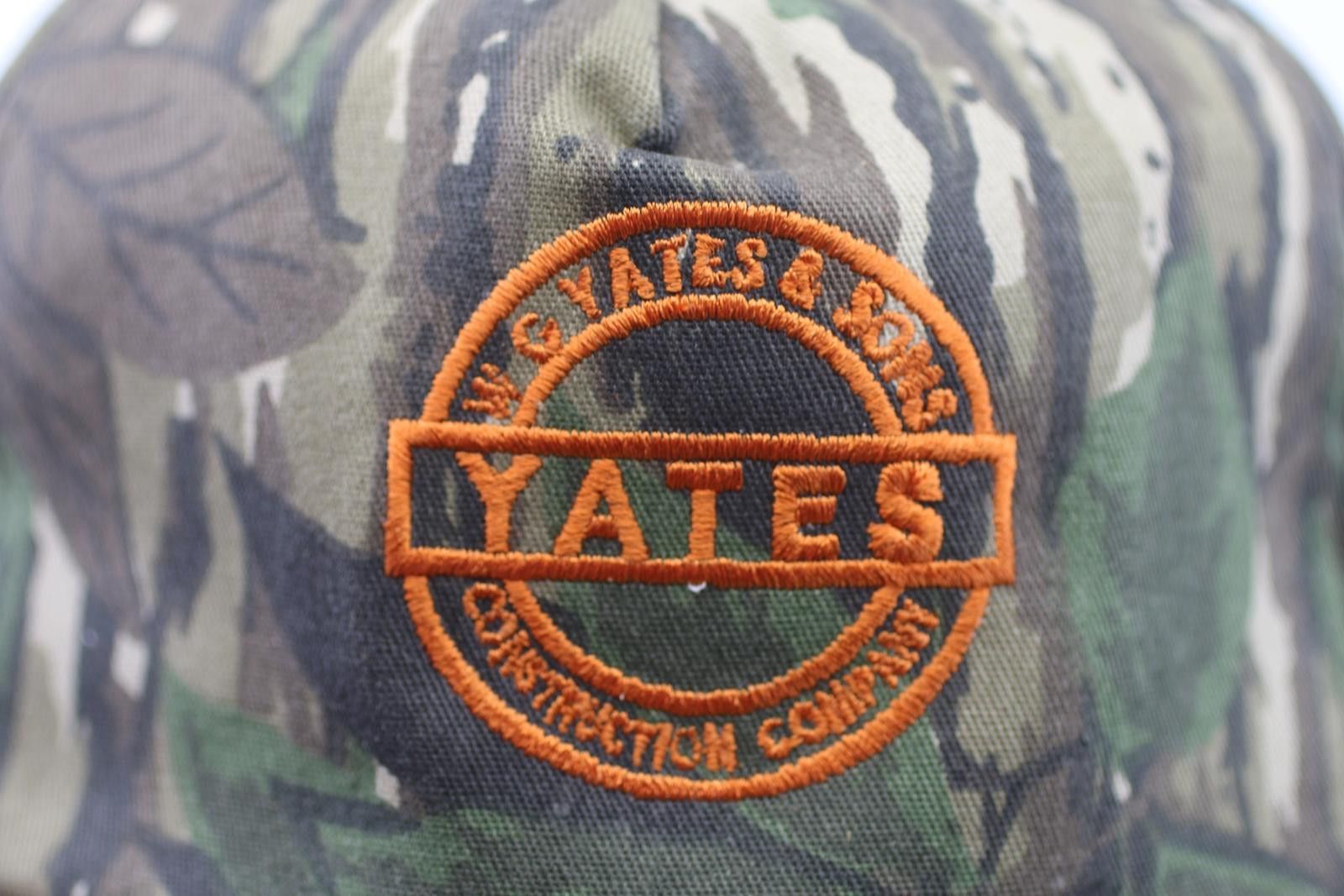 The Hundreds Vintage Yates Construction Camo Snapback Hat Made USA Cap Size ONE SIZE - 2 Thumbnail