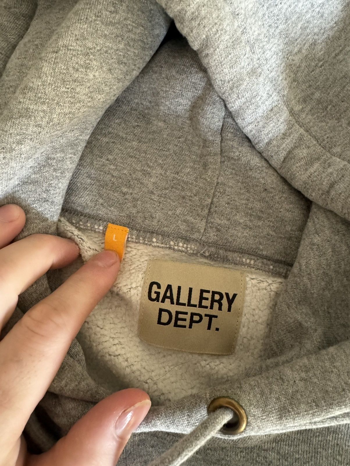 Gallery Dept. Gallery Dept. centre logo hoodie Size US L / EU 52-54 / 3 - 5 Thumbnail