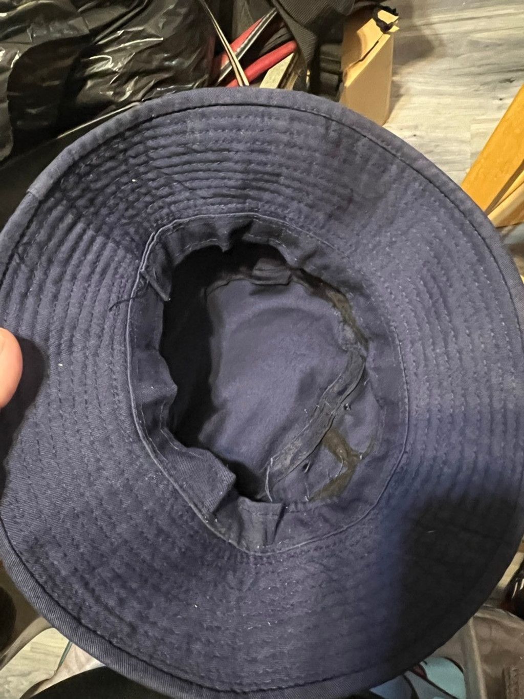 Harley Davidson Men's Harley-Davidson Navy Gold Cancun Bucket Hat One Size Size ONE SIZE - 5 Thumbnail