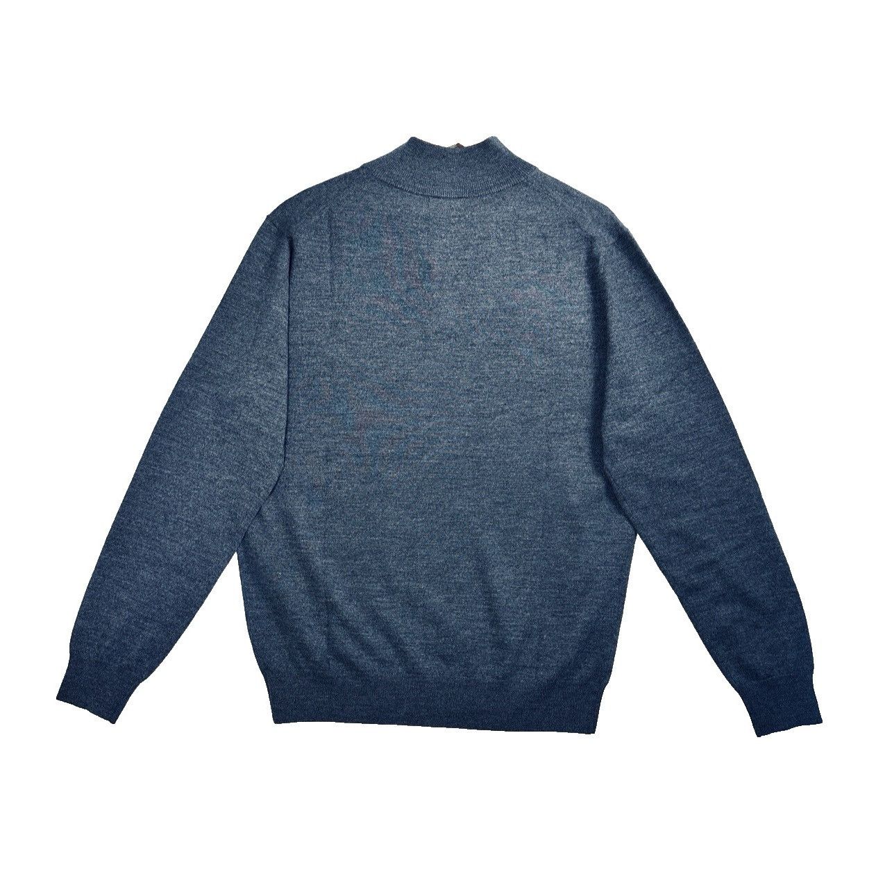 Other Collars & Co Australian Merino Wool Quarter Zip Sweater Gray Size US L / EU 52-54 / 3 - 8 Thumbnail