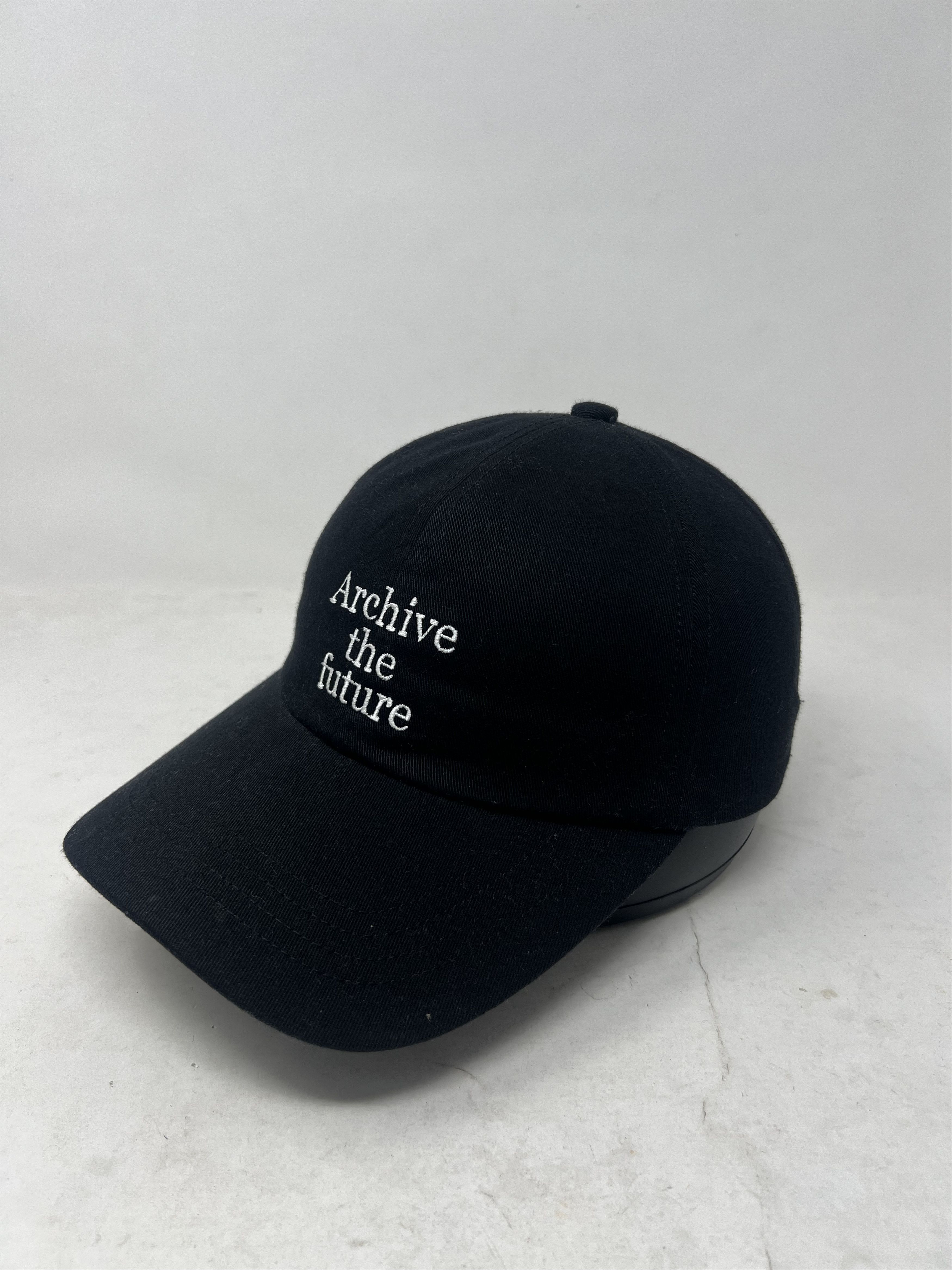 If Six Was Nine GU x Archive The Future Black Cap Size ONE SIZE - 1 Thumbnail