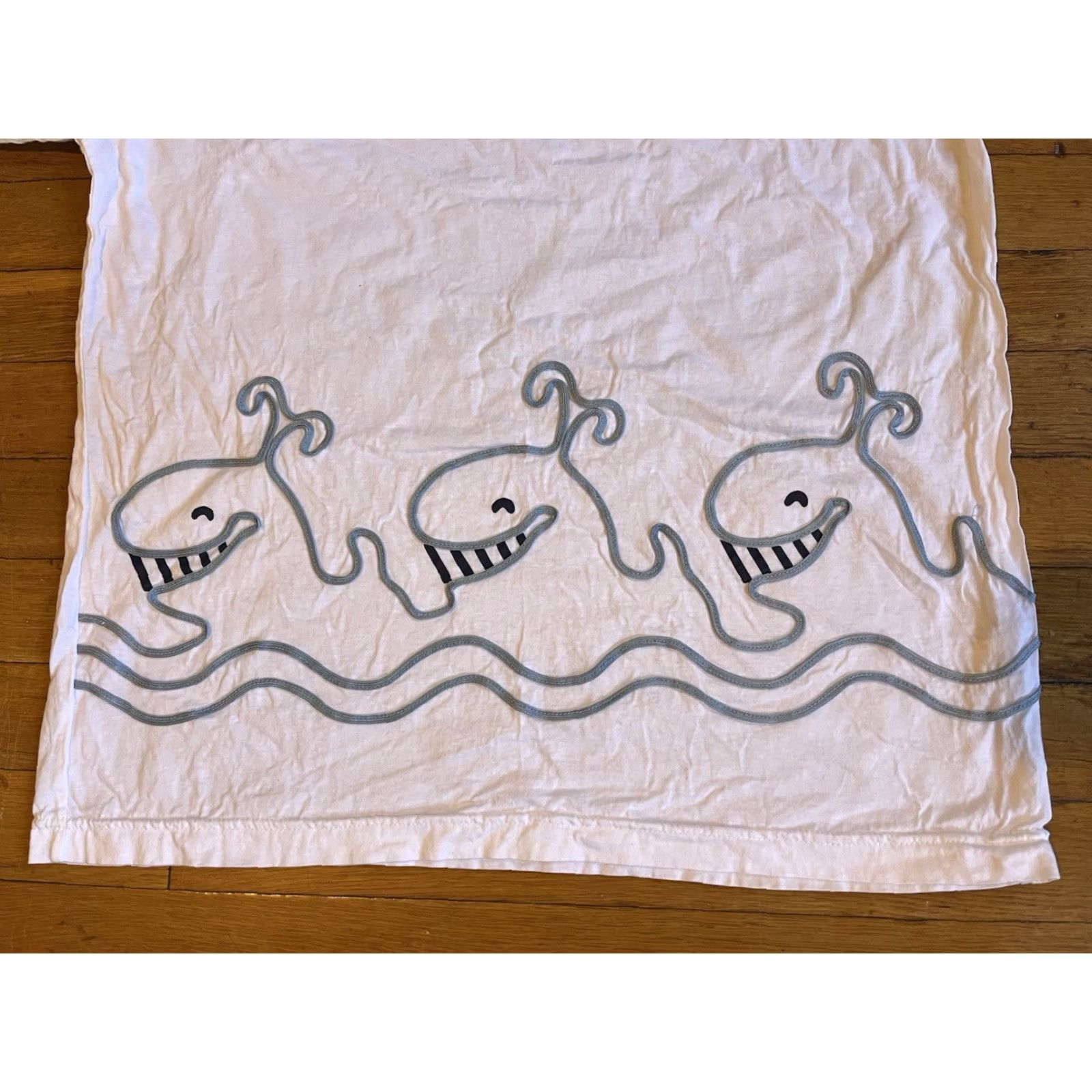 Vintage VINTAGE Bel Sun In The Sea Whale Embroidered Japan Tourist Shirt Men’s M White 80s Size US M / EU 48-50 / 2 - 3 Thumbnail