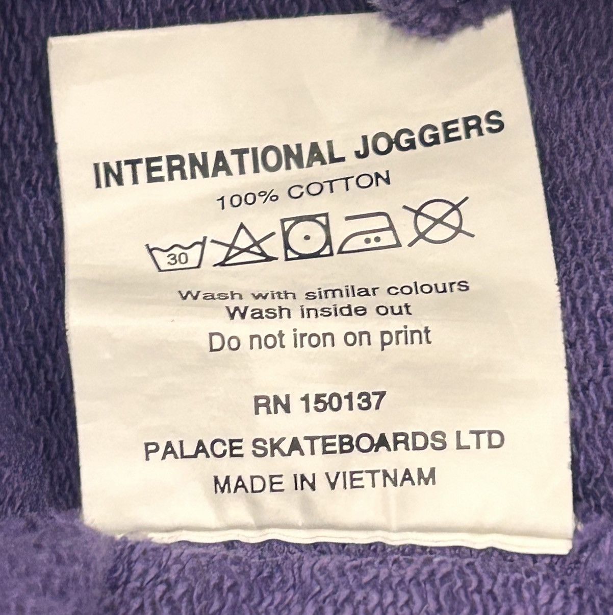 Palace Palace International Jogger Purple Size Small Size US 27 - 5 Thumbnail