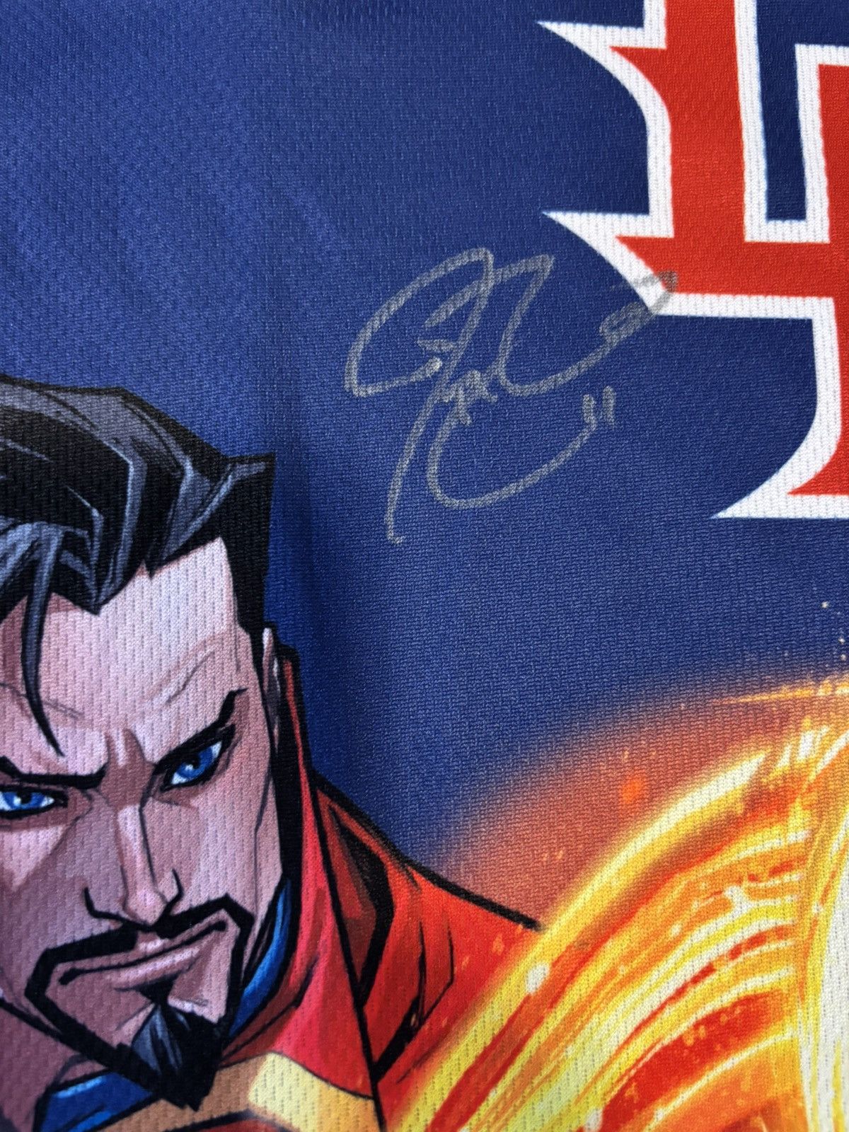 MLB × Marvel Comics Milb Louisville bats Marvel Doctor Strange authentic jersey Size US XL / EU 56 / 4 - 5 Thumbnail