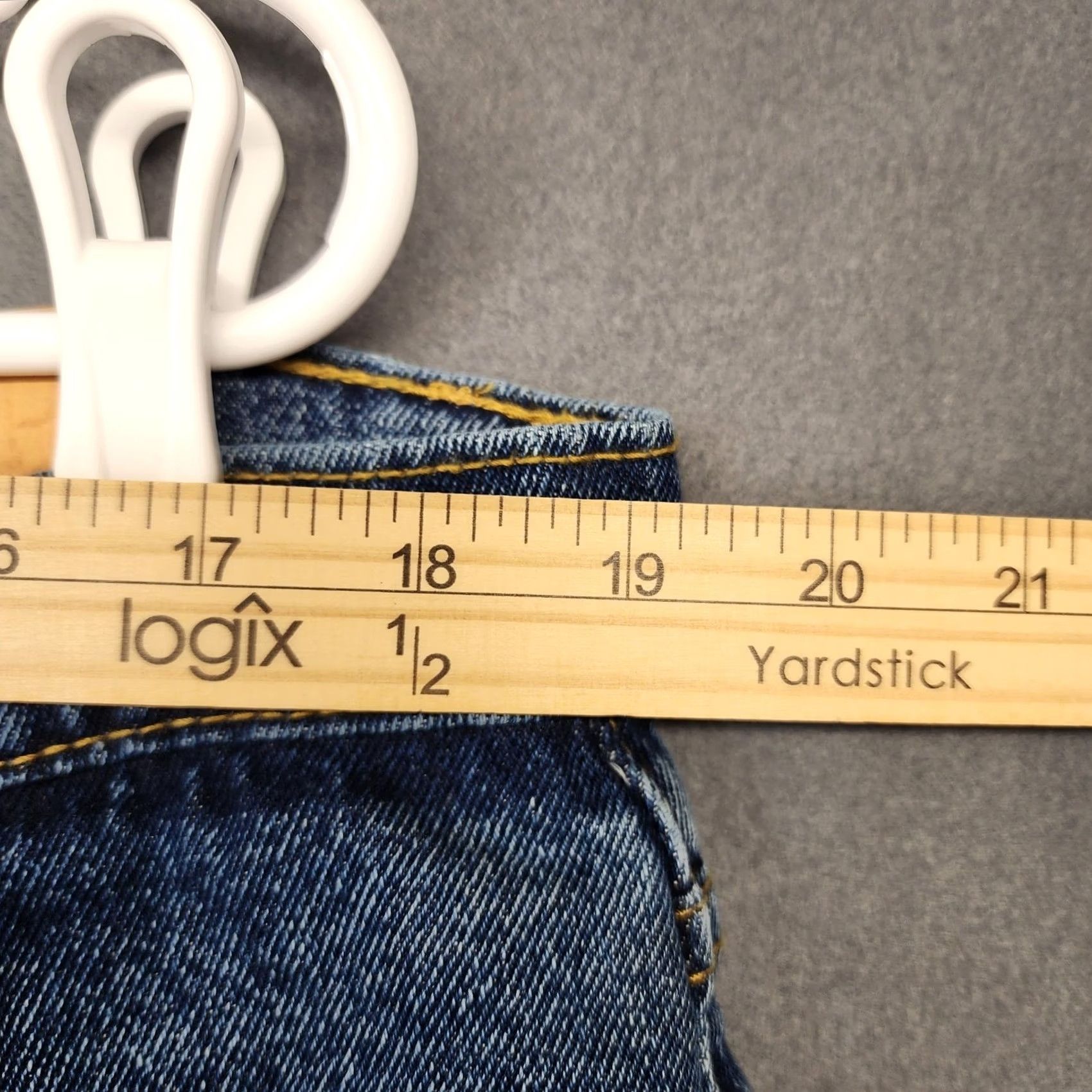 J Brand VINTAGE RK Brand Jeans Mens 38x30 Blue Flannel Lined Relaxed Fit Workwear Jeans 40x30 Mens Size US 38 / EU 54 - 5 Thumbnail