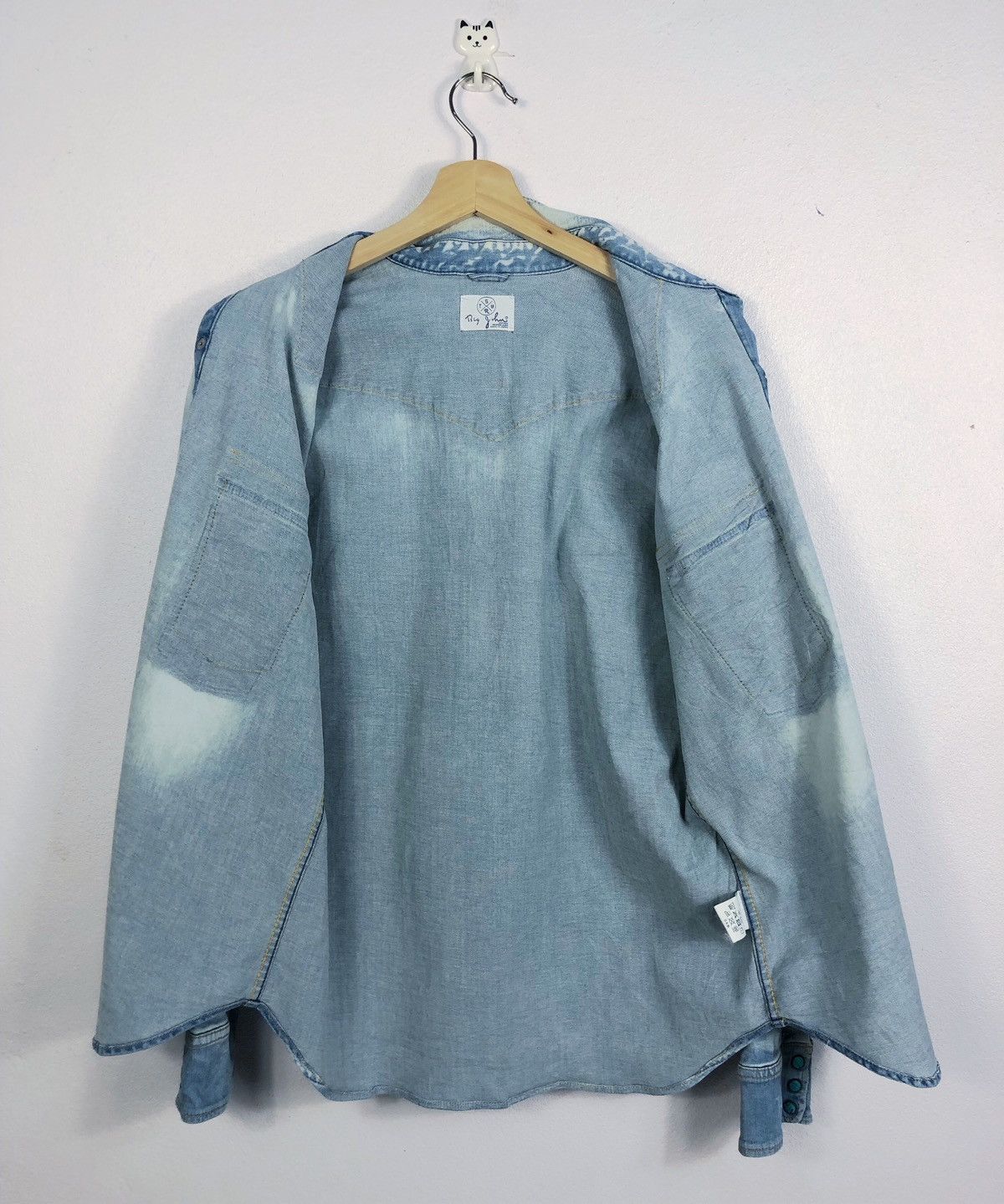 Big John Rare Big John Kurashiki Japan Western Jeans Denim Shirt Size US M / EU 48-50 / 2 - 10 Thumbnail