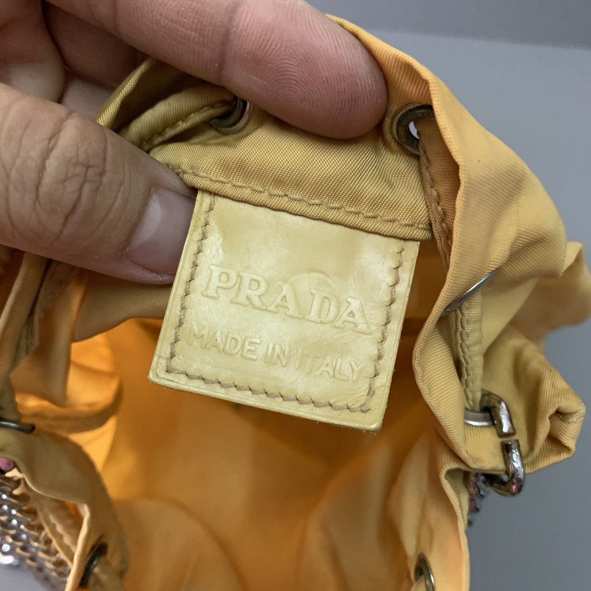 Prada Prada Nylon Mini Bucket Bag Size ONE SIZE - 13 Thumbnail