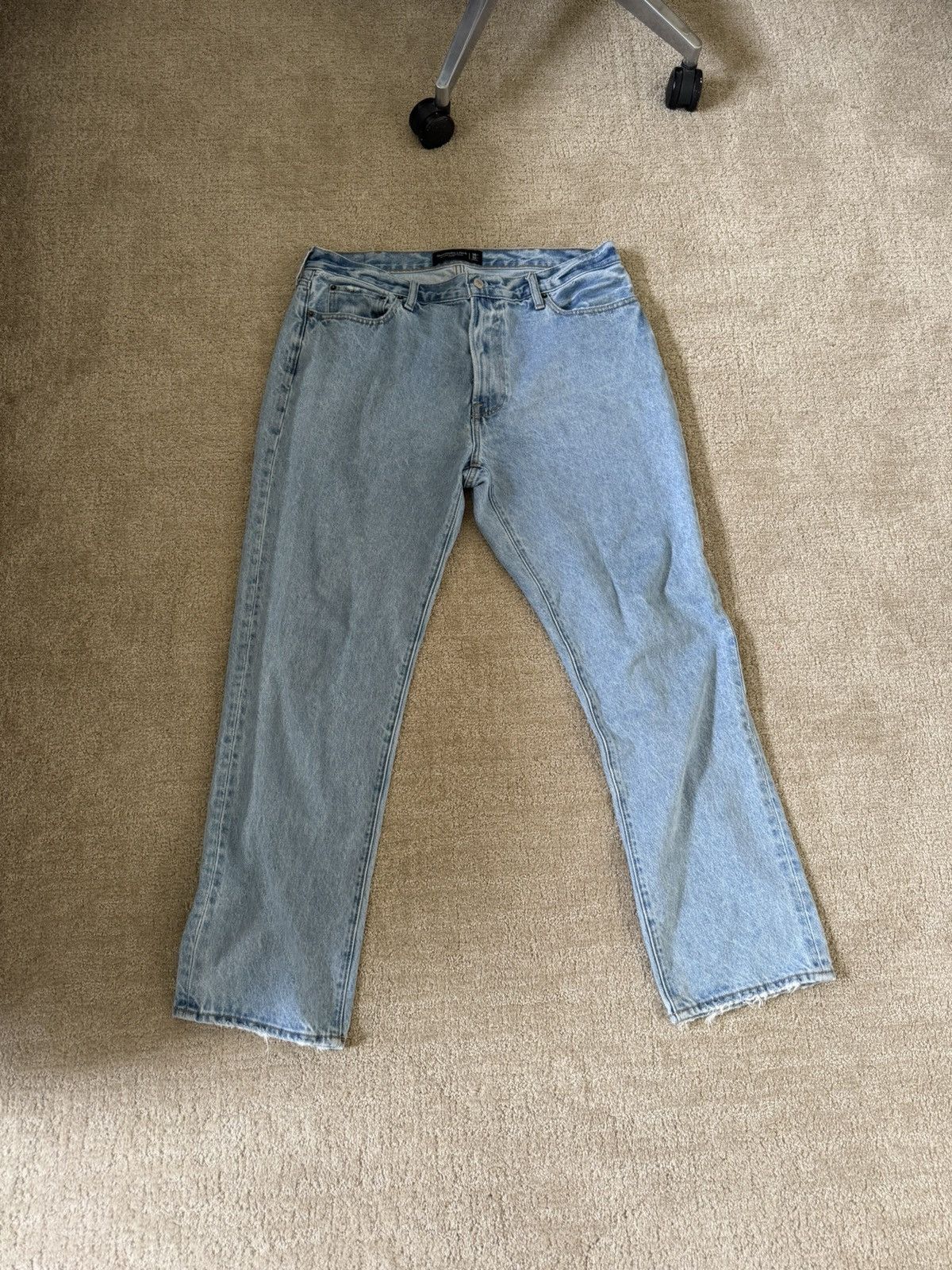Abercrombie & Fitch × Vintage Light Blue Vintage Wash Size US 38 / EU 54 - 3 Thumbnail
