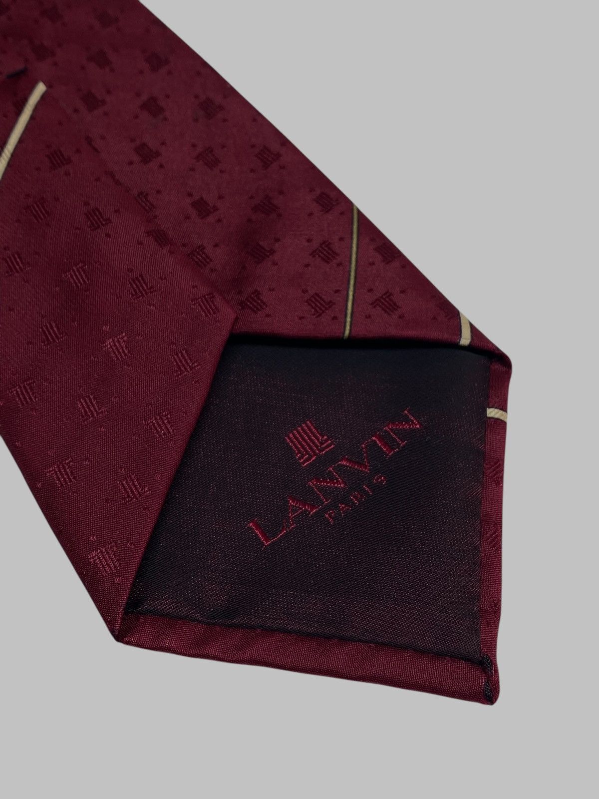 Lanvin Lanvin Paris Silk Tie Size ONE SIZE - 5 Thumbnail