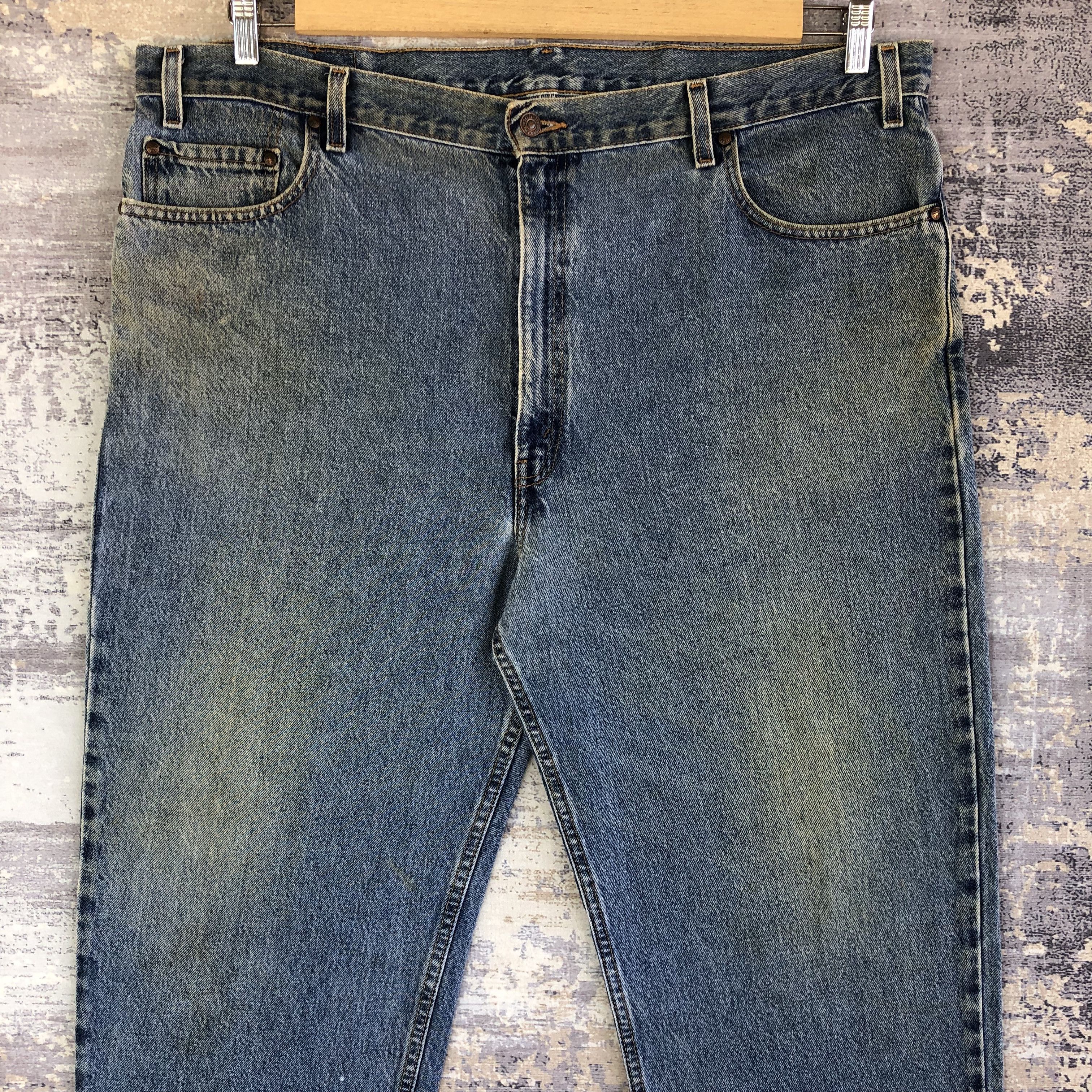 Levi's Vintage Levis 540 Jeans Orange Tab Levi's Stonewash Denim Size US 42 / EU 58 - 3 Thumbnail