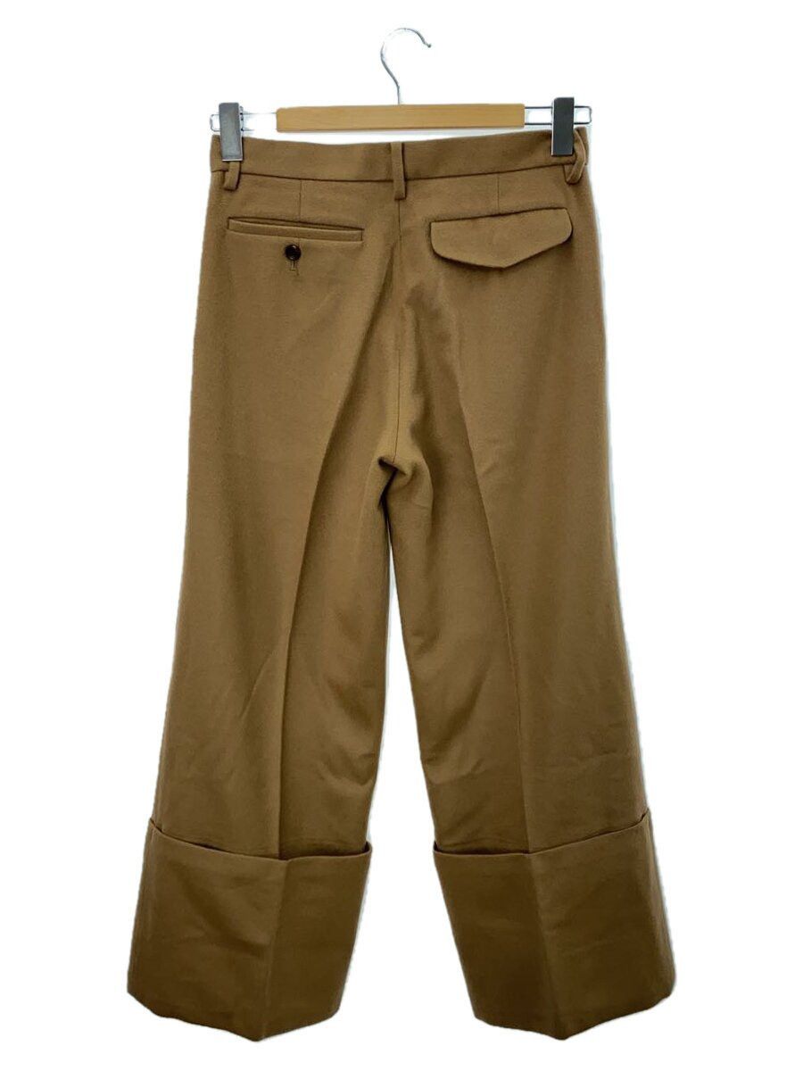 Undercover UC Cashmere Blend Folded Wide Wool Slacks Pts Camel Size 36R - 2 Thumbnail