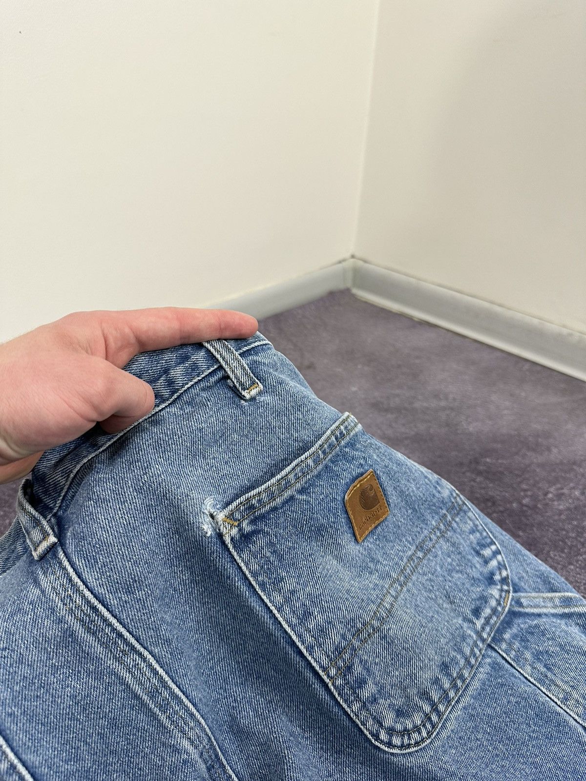 Carhartt Vintage Carhartt USA Carpenter Cargo Baggy Hype Work Pants Size US 36 / EU 52 - 9 Thumbnail