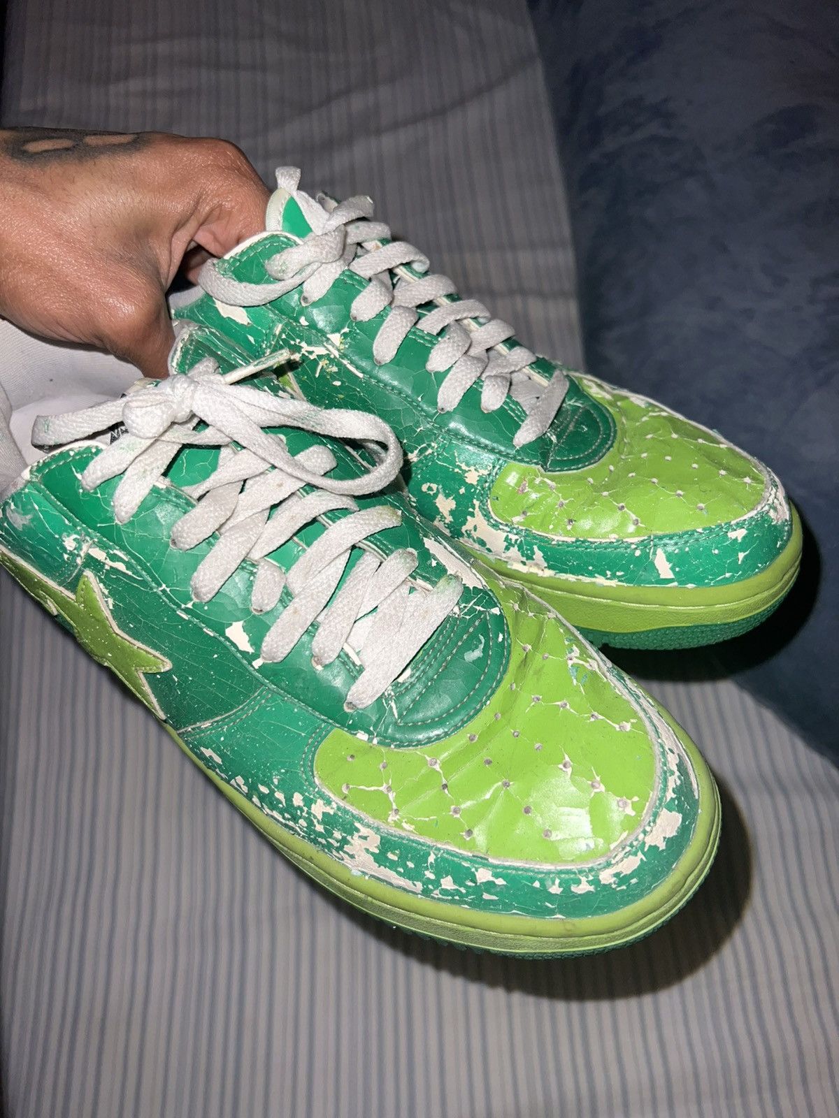 Bape × Nigo Bapesta Size US 10.5 / EU 43-44 - 1 Thumbnail