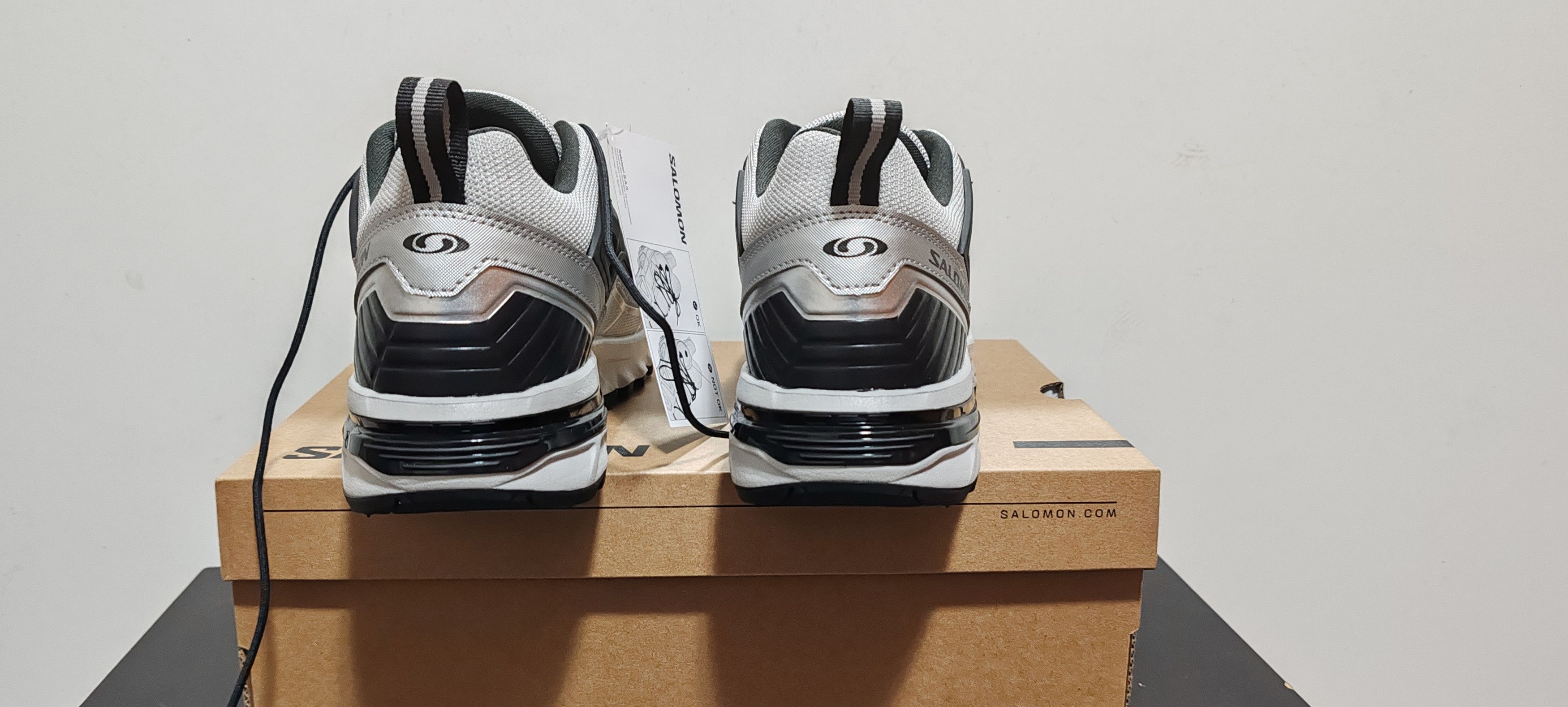 Salomon Salomon ACS +FT Glacier Gris/Black/Silver Tg:Eur 44 Size US 10.5 / EU 43-44 - 2 Thumbnail