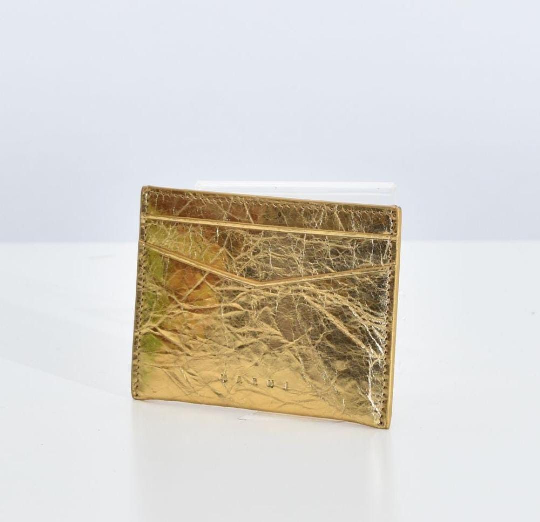 Marni o1f1d3z0825 Size: OS / Card Holder in Gold Size ONE SIZE - 2 Thumbnail